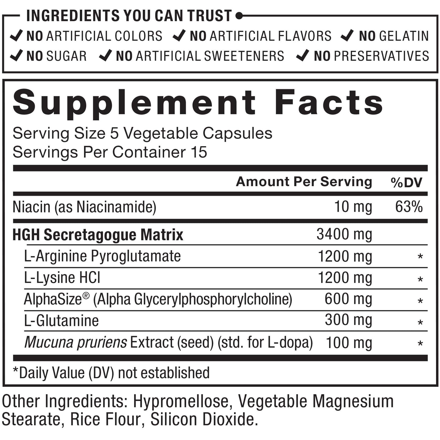 Force Factor Prime HGH Secretion Activator Capsule 225 Count