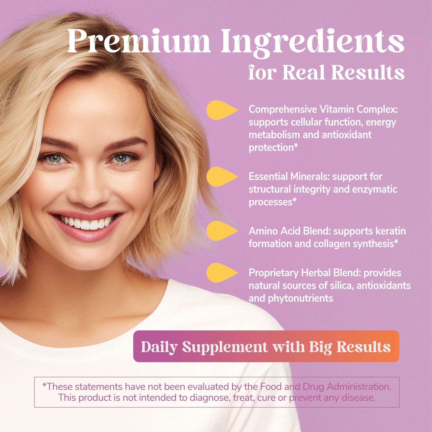 Kalos and Splendor 21st Century Hair, Skin and Nails Tablets, Advanced Formula, 50 Tablets