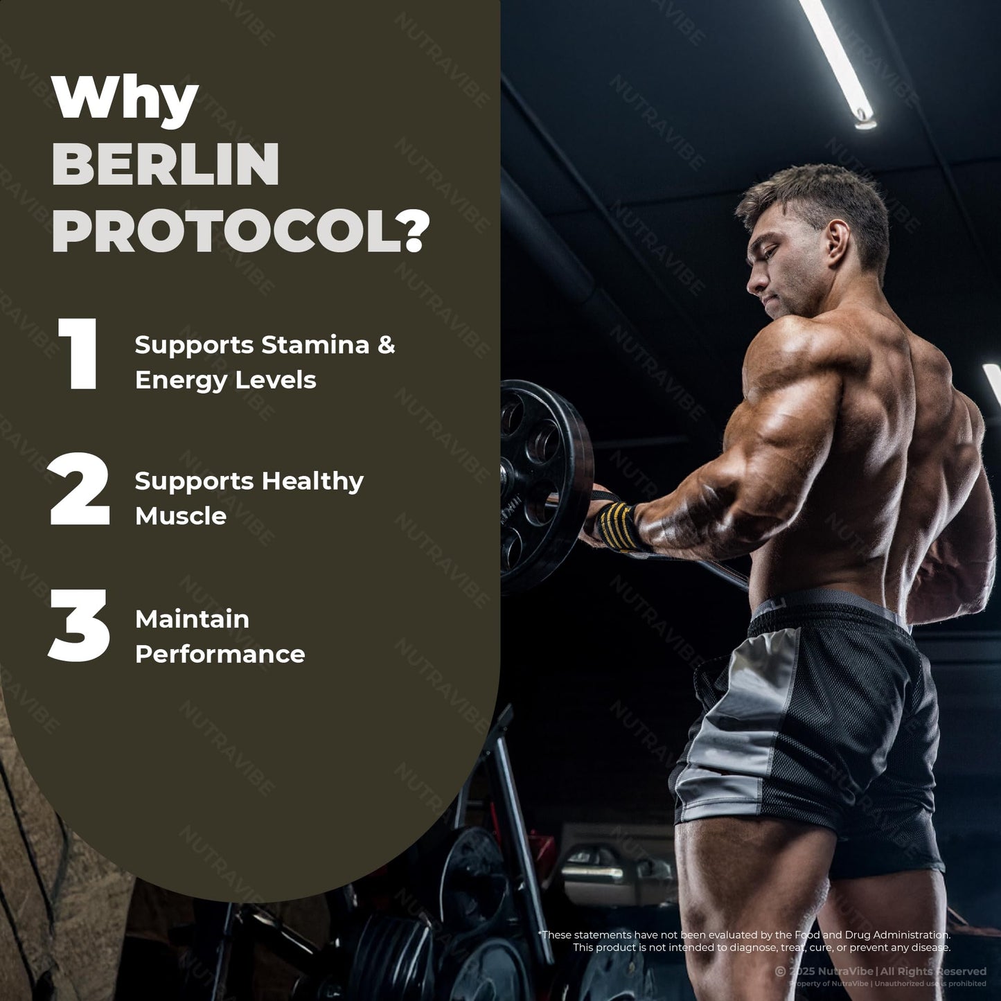 NutraVibe Berlin Protocol Capsules, 60 Count