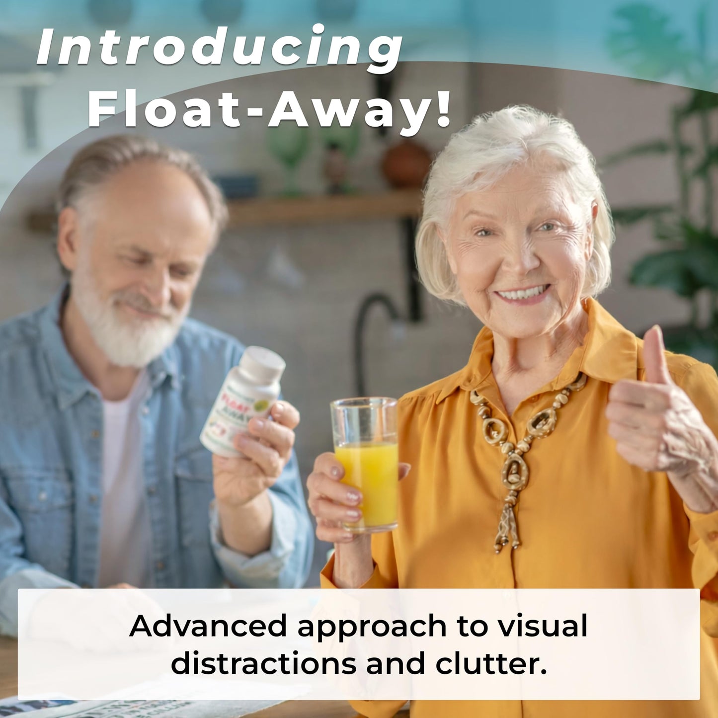 Kuratonics Float-Away: 2 Clinically Tested Eye Clarity Formulas in 1 Capsule, 360 Count