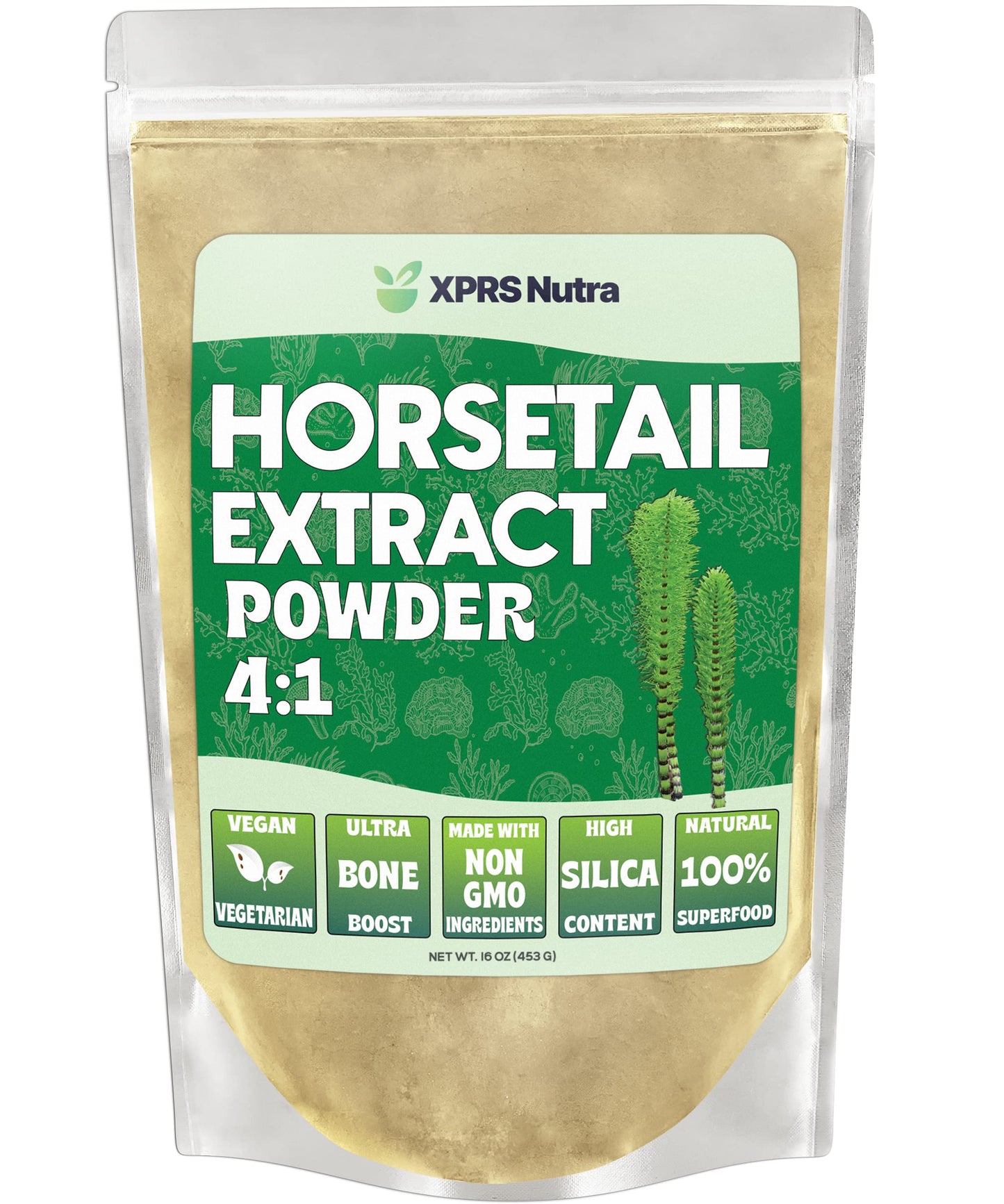 XPRS Nutra Horsetail Extract Powder, 16 oz