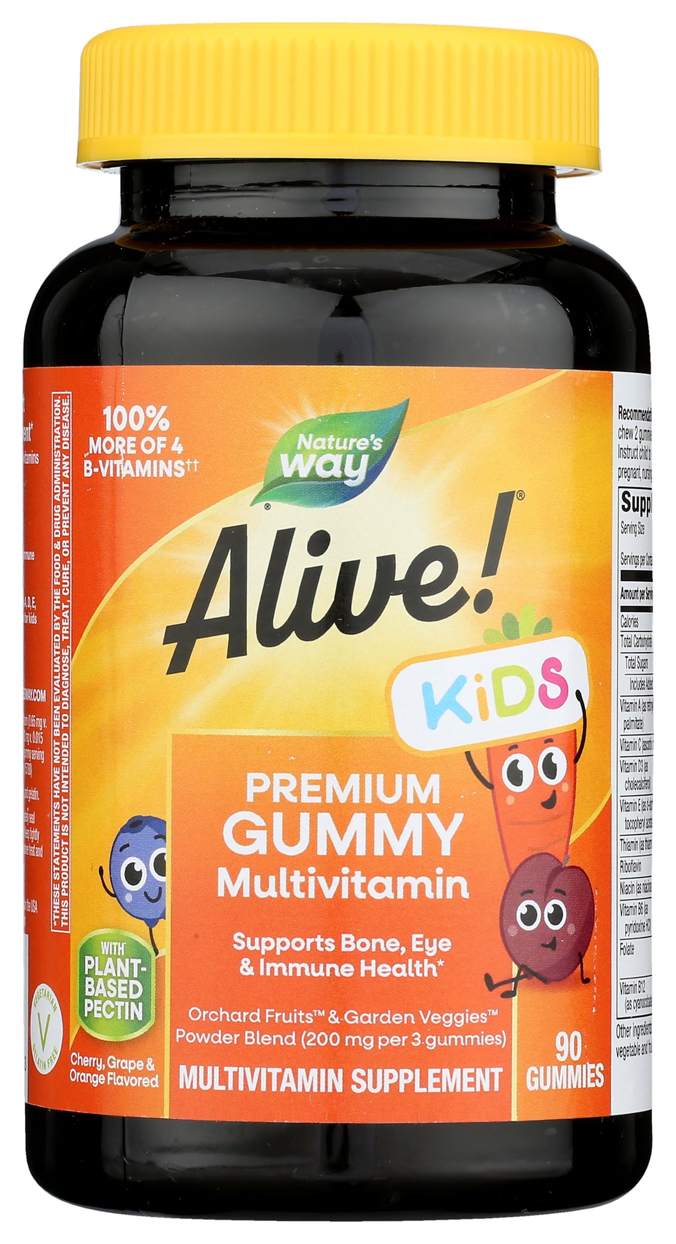 Nature's Way Alive! Children's Multivitamin Gummies, 90 Count