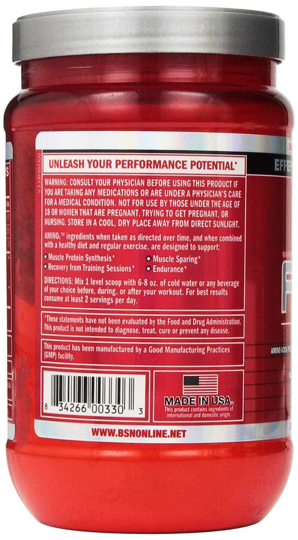 BSN Amino X Powder 15.3 Ounce