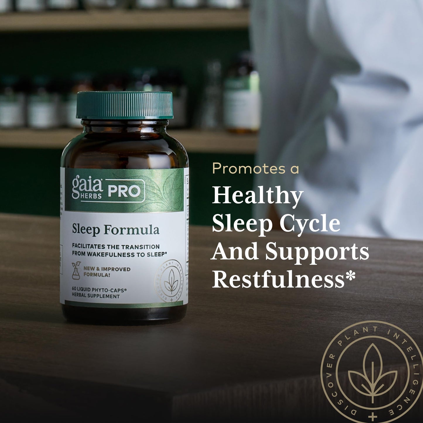 Gaia Herbs PRO Sleep Formula Capsules, 60 Count