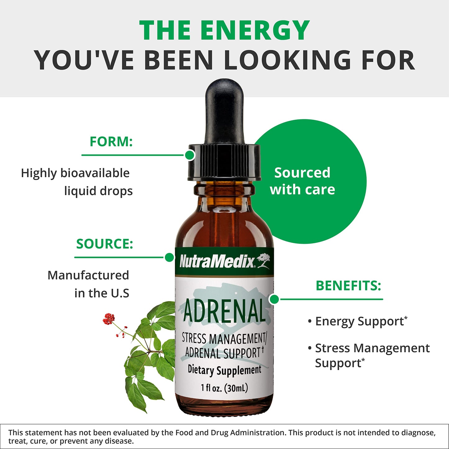 NutraMedix Energy Support Capsule 2-Piece Set