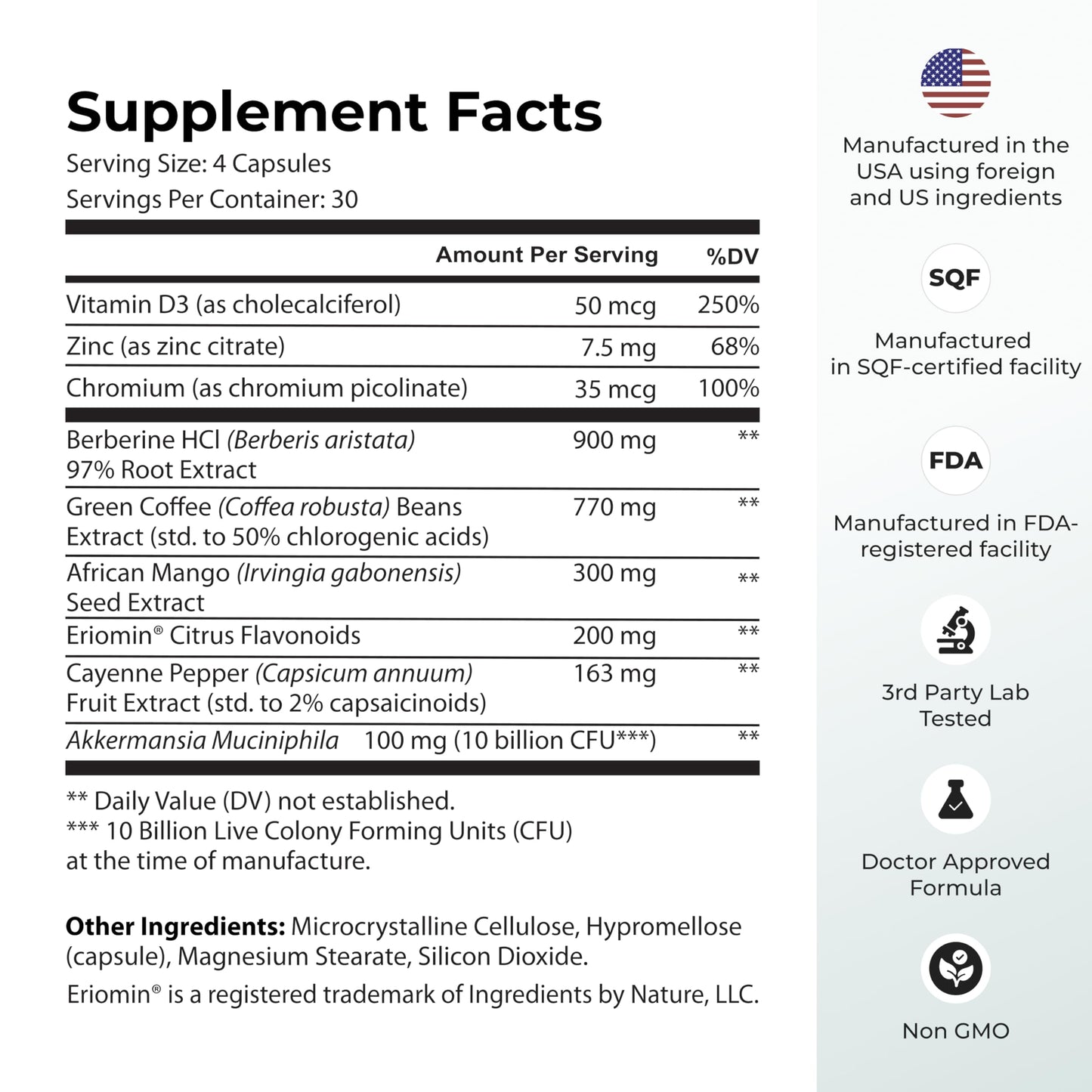 PureHealth Research GLP ON Advanced Metabolic Support Formula with Berberine, Akkermansia & Clinically Studied Botanicals, 120 Veggie Capsules