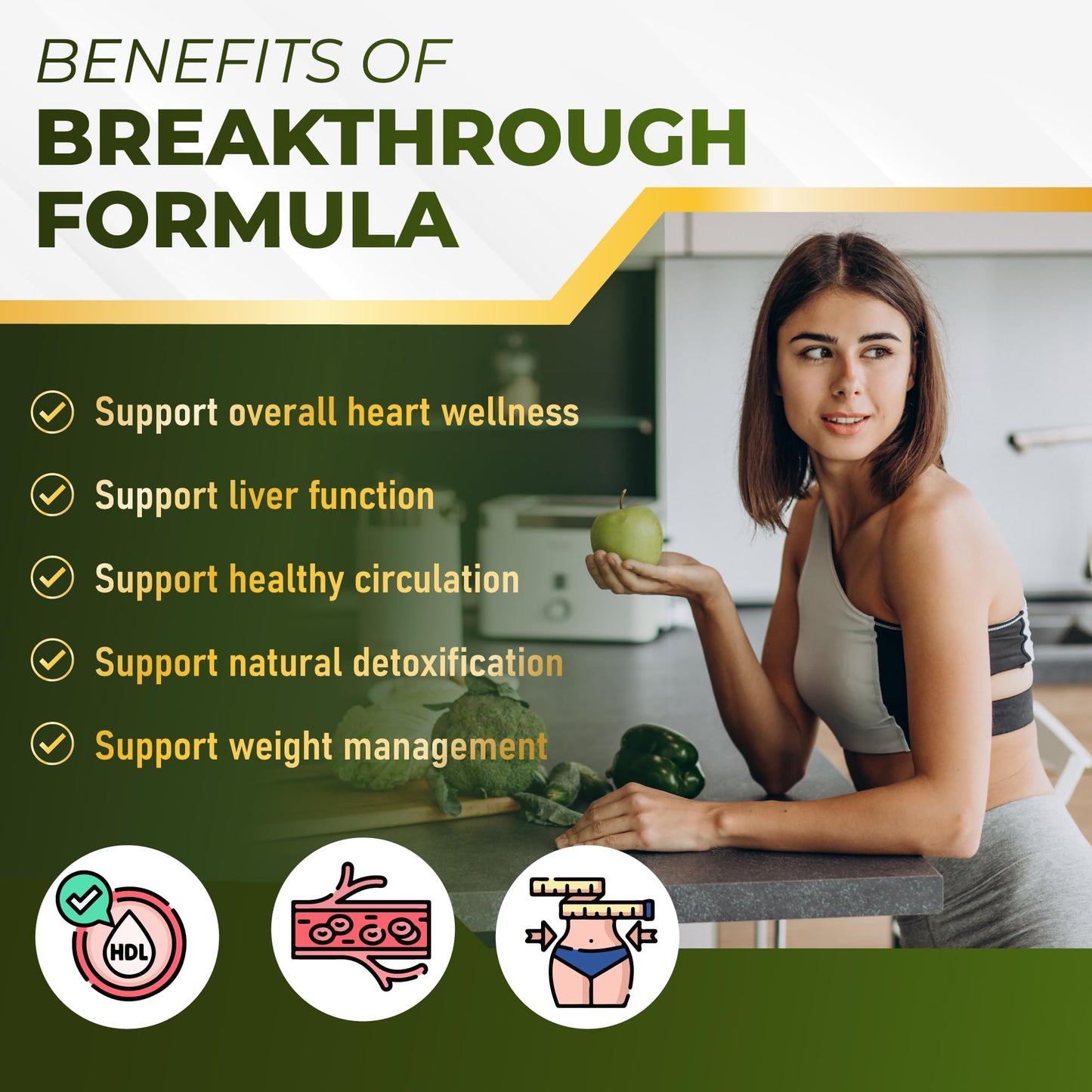 GriMed Citrus Bergamot with Red Yeast Rice, Garlic, Artichoke for Healthy Cholesterol, Heart Health Capsules, Powder 180 Count