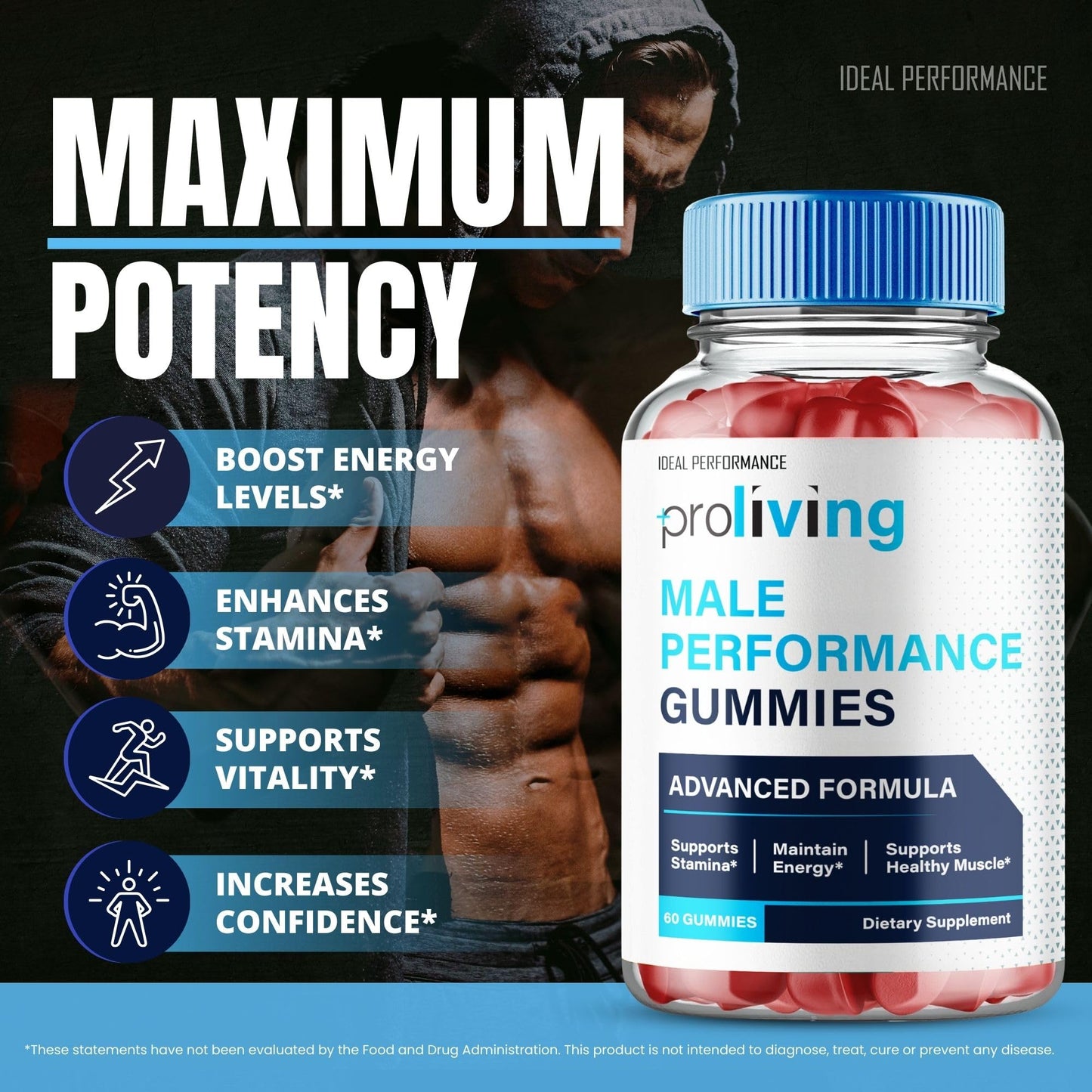 IDEAL PERFORMANCE ProLiving Gummies Gummy 120 Count