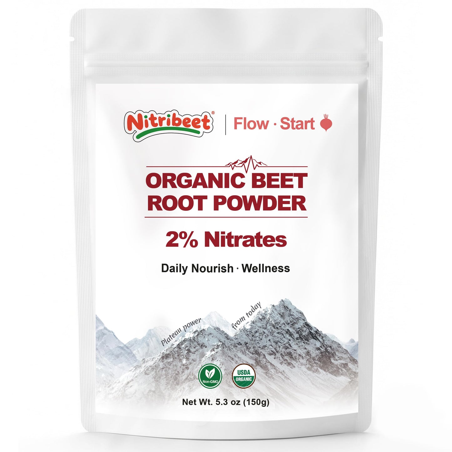 Nitribeet 2% Nitrates Organic Beetroot Powder, 5.3
