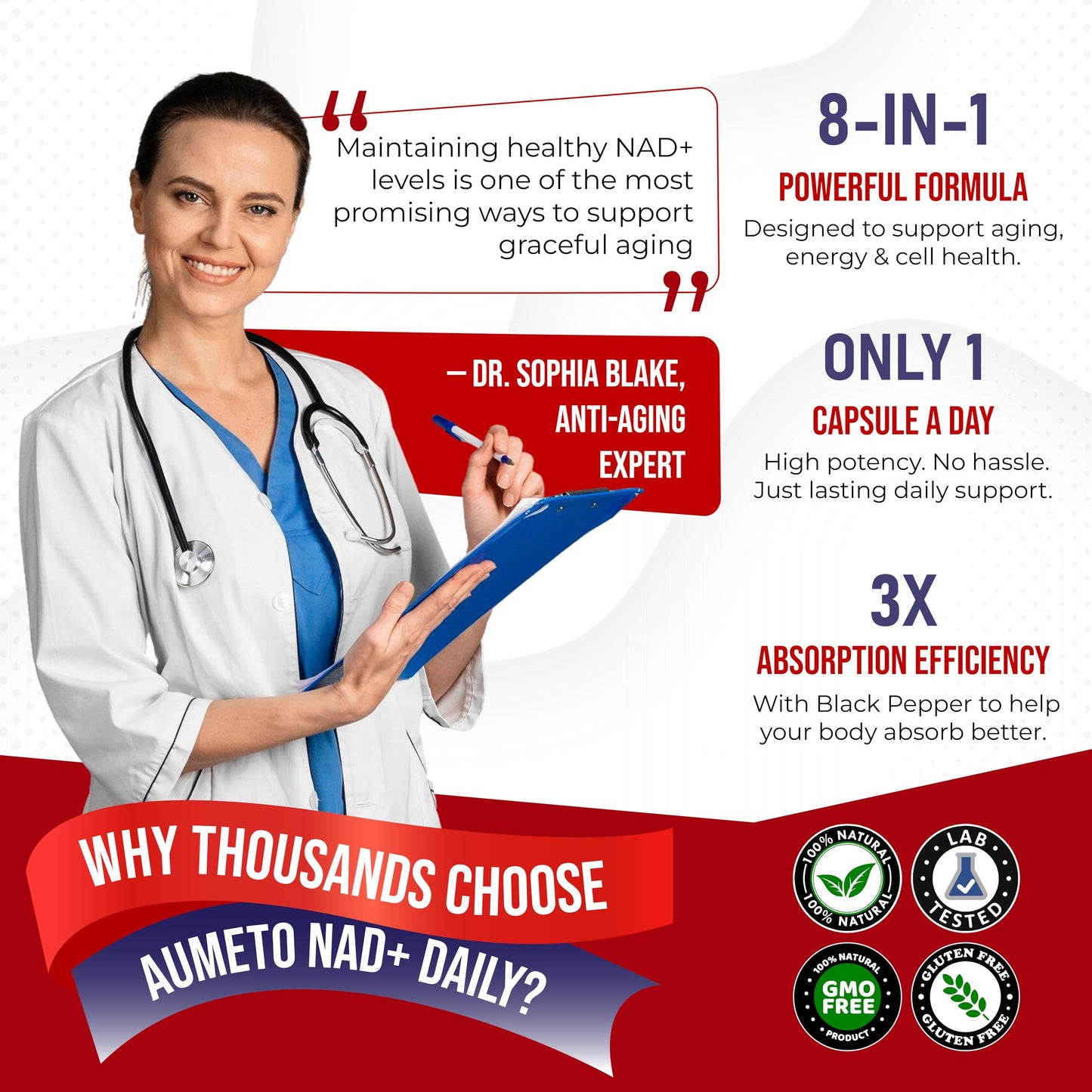 AUMETO Turkesterone Supplement 90 Capsules