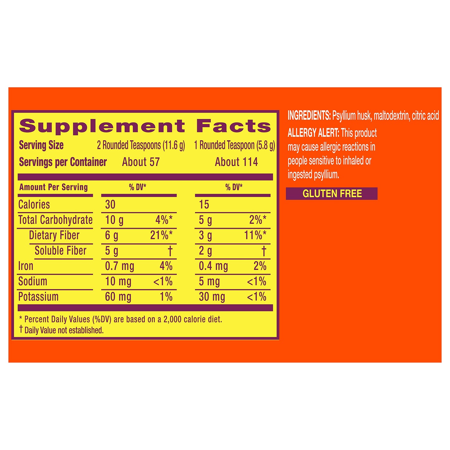 Metamucil Fiber Powder, 1.46 Pound