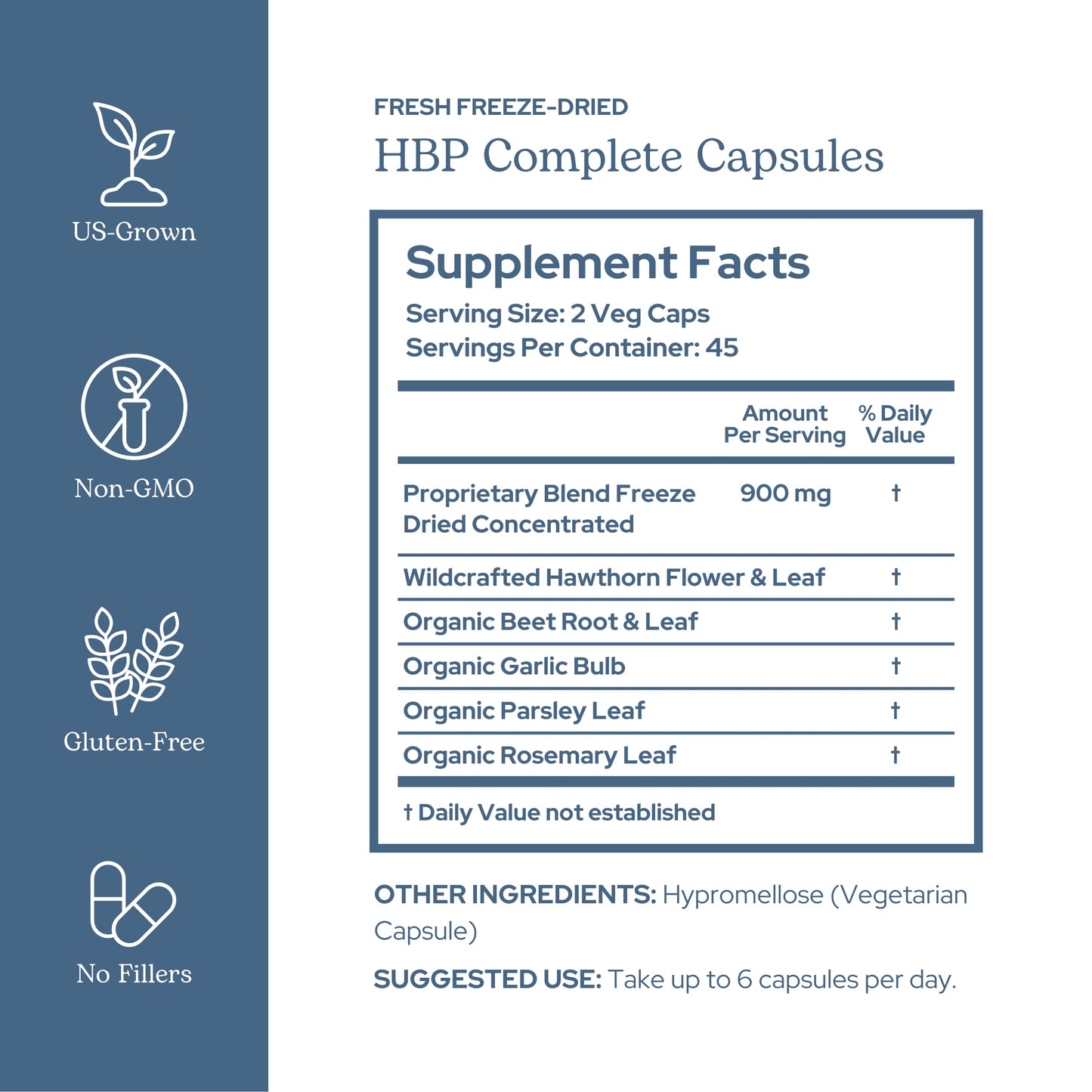 ECLECTIC INSTITUTE HBP Complete Capsules, 90 Count