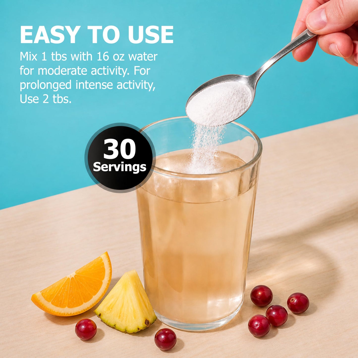 Sea Legs Electrolytes Powder for Instant Hydration, 6.7 Ounce
