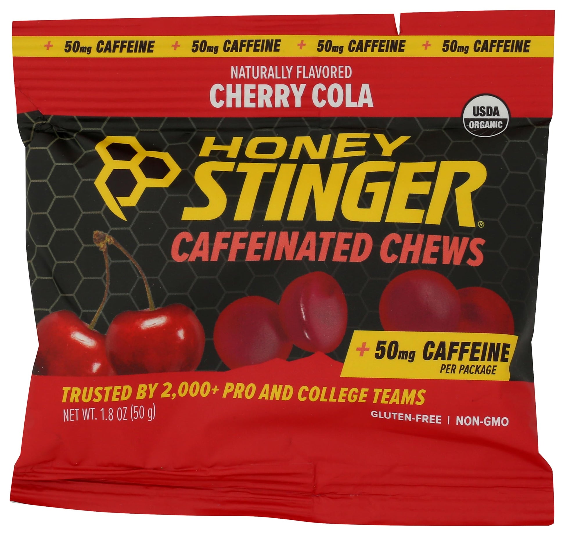 Honey Stinger Caffinated Chew Tablet 1