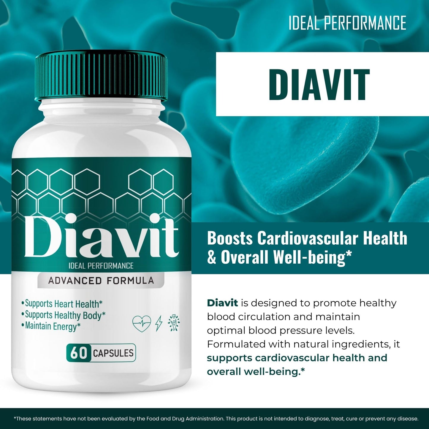 IDEAL PERFORMANCE Diavit Capsules 60 Capsules