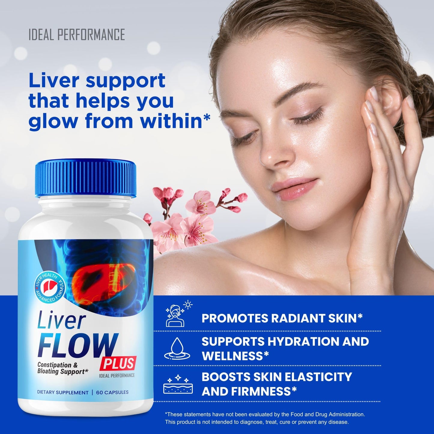 Ideal Performance Liver Flow Plus Capsules, 300 Capsules