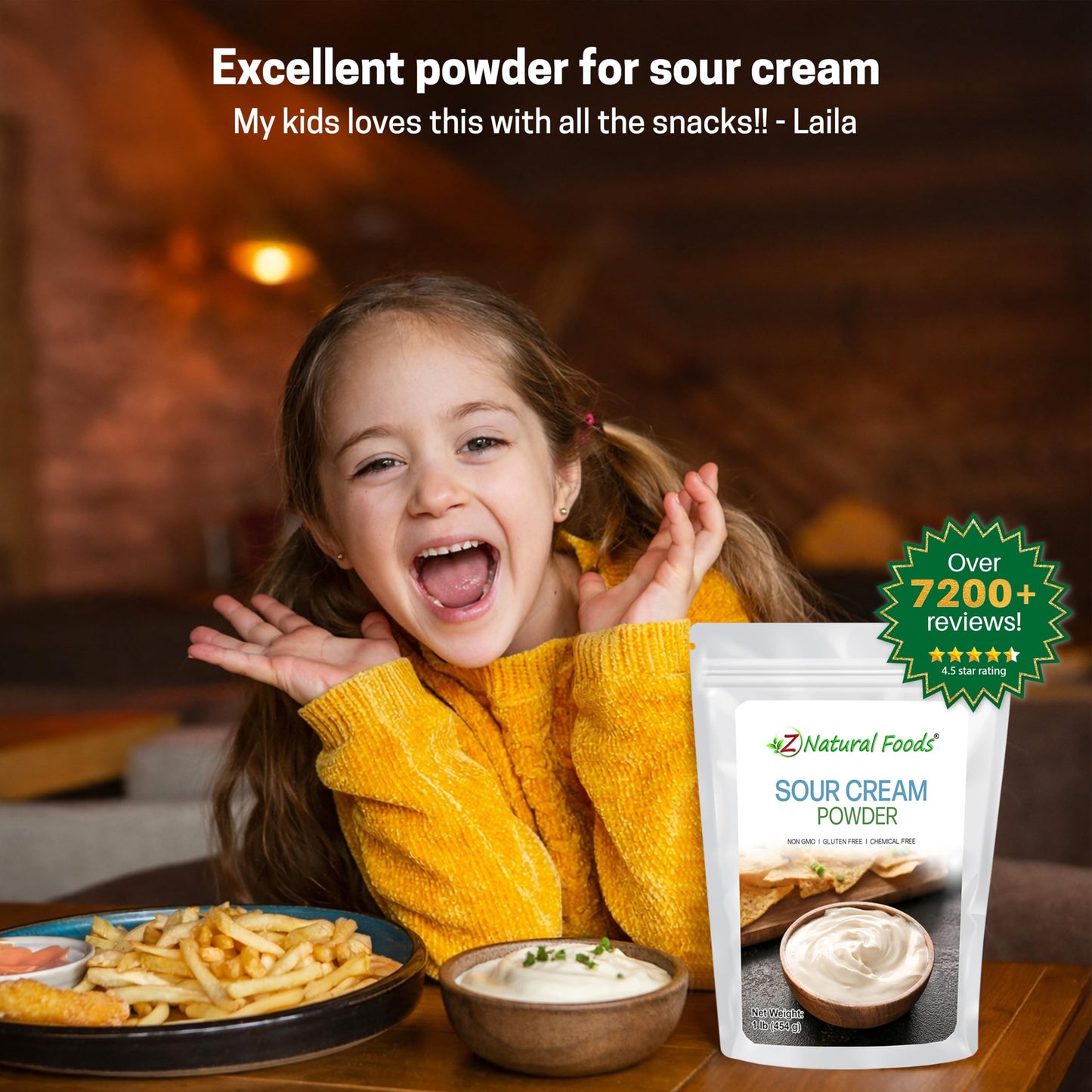 Z Natural Foods Sour Cream Powder Powder 16