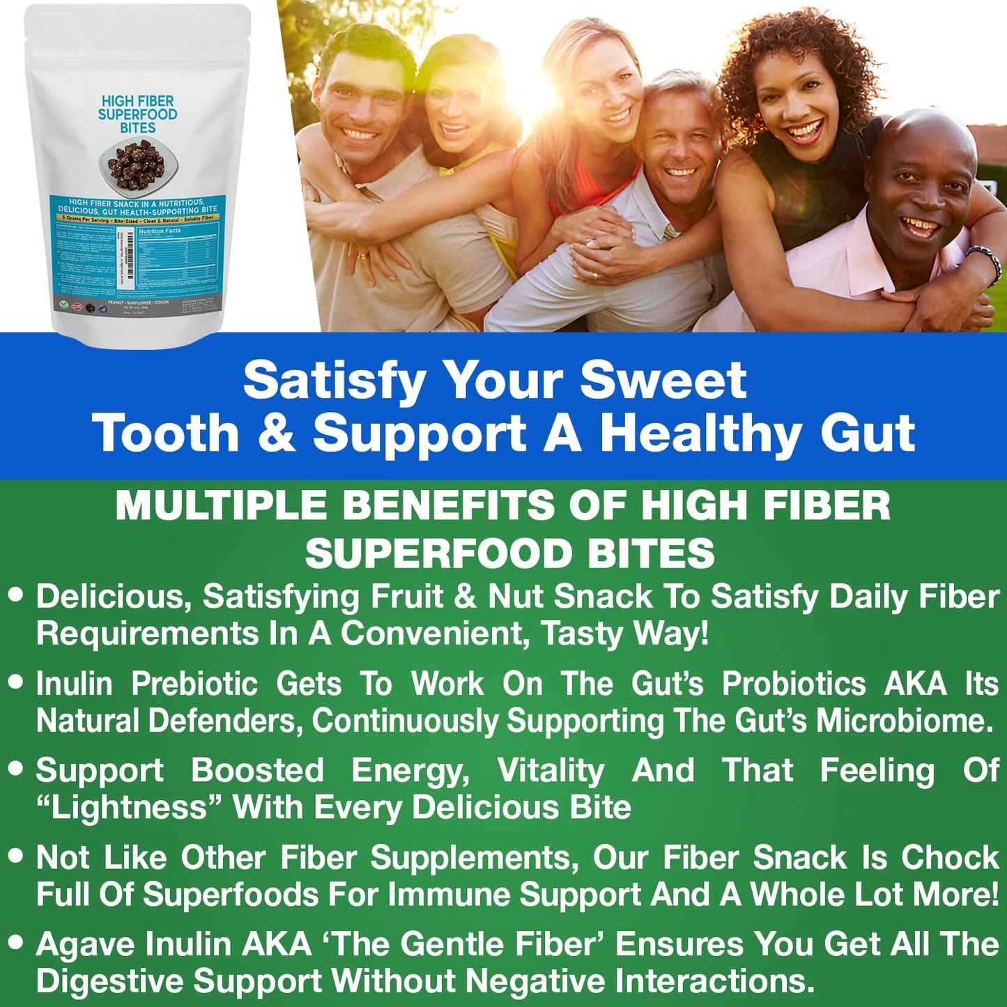 Kidney Restore High Fiber Superfood Bites Chewable 30 Count