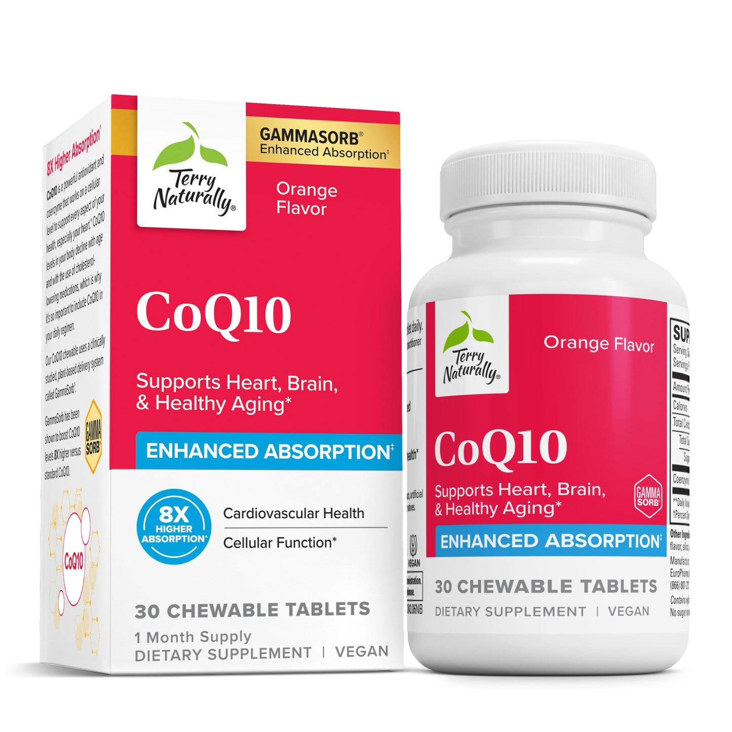 Terry Naturally CoQ10 Tablet, 30 Tablets