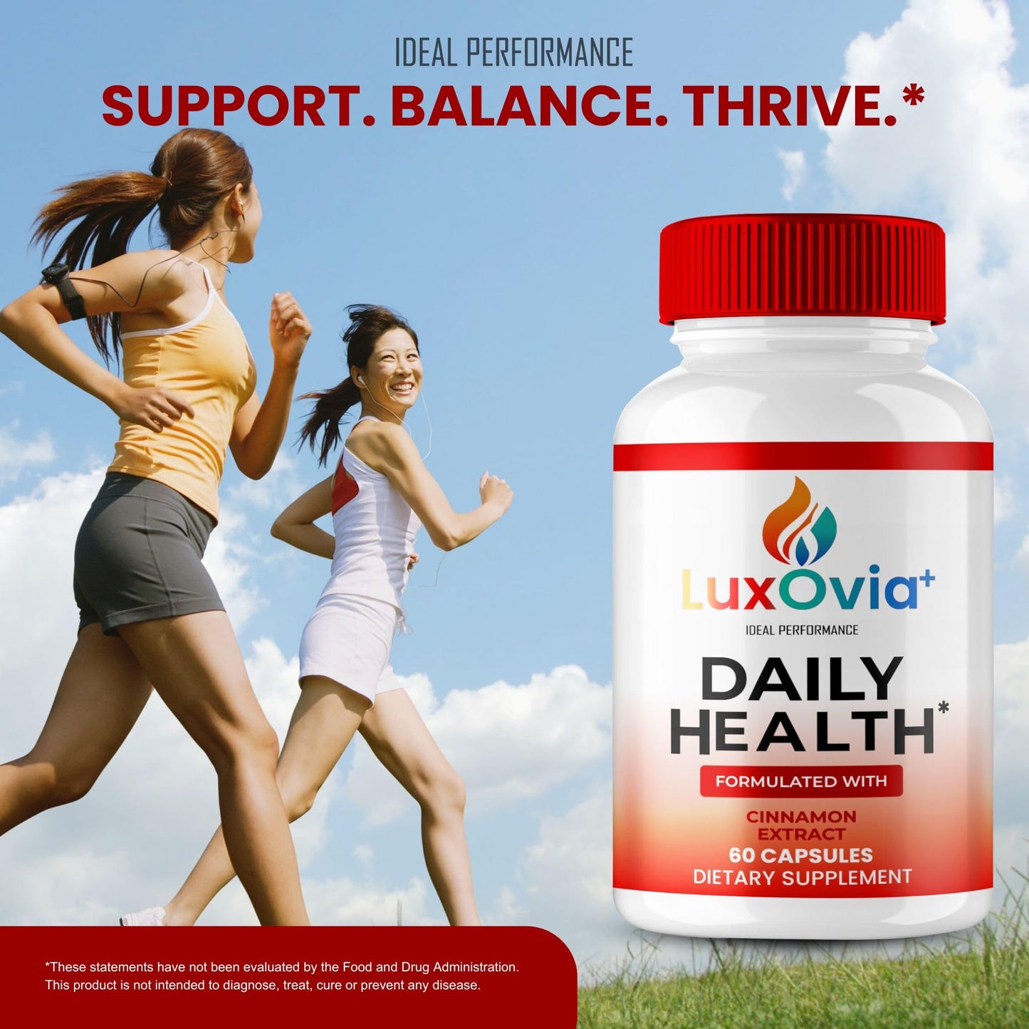 IDEAL PERFORMANCE Luxovia Capsules, 180 Count