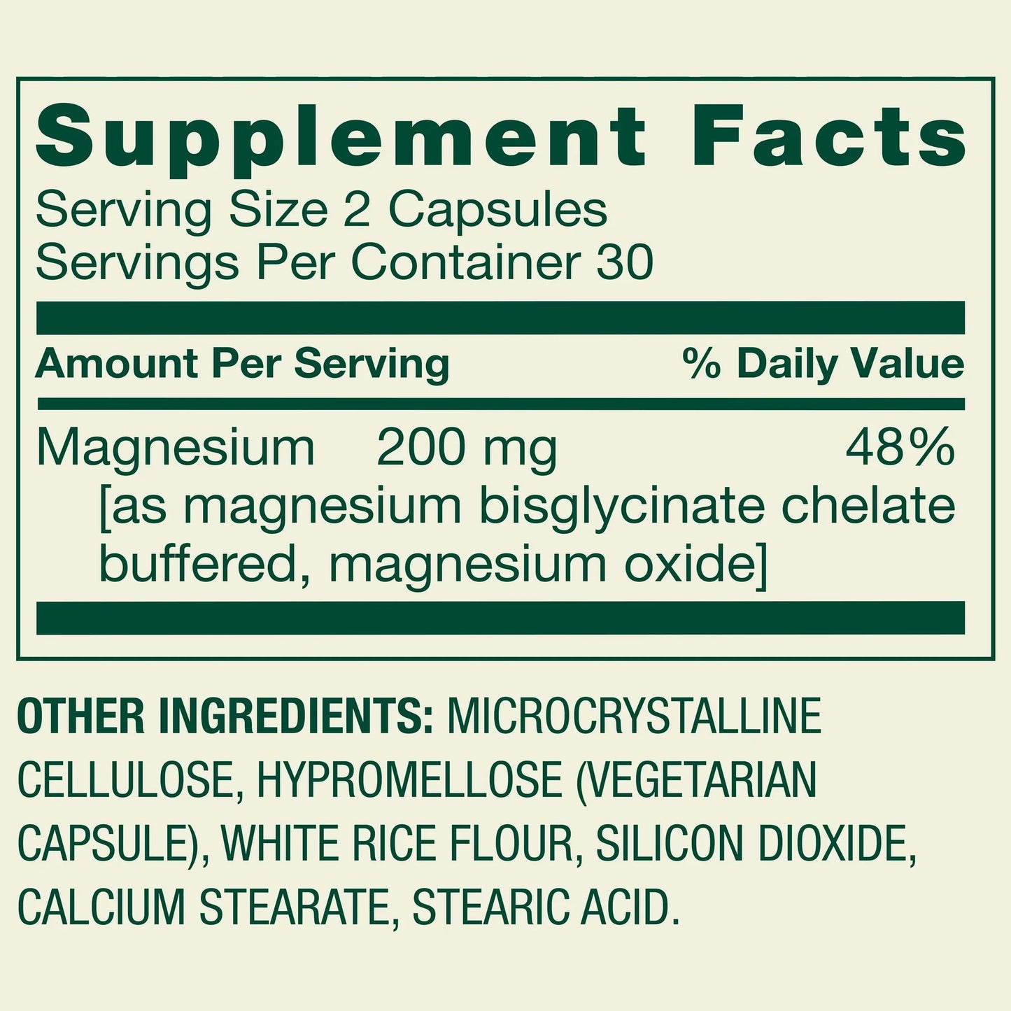 SUREFECT Magnesium Sleep Support Bone & Joint Health Dietary Supplement Vegetarian, 60 Capsules