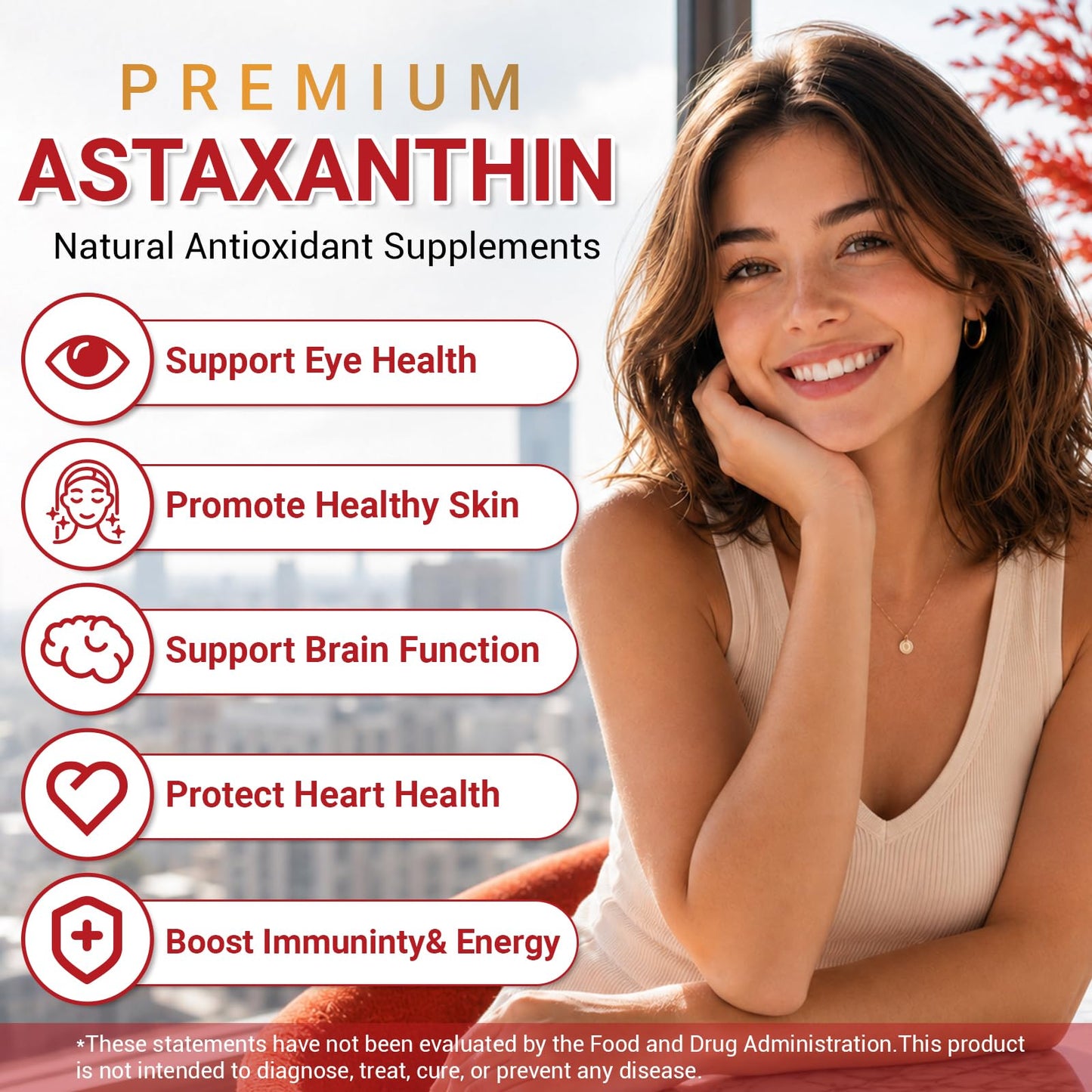Biorizvo Astaxanthin Supplements 24mg Softgels, 300 Count
