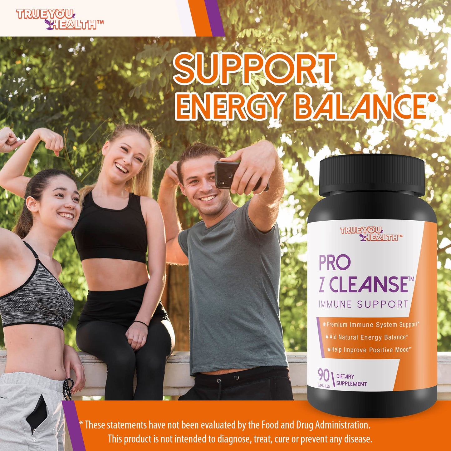 Generic Pro Z Cleanse Premium Immune System Support with Immune Boosting Vitamin C, Zinc, Vitamin D 5000 IU, Ginger, & Turmeric Curcumin 1 Capsule