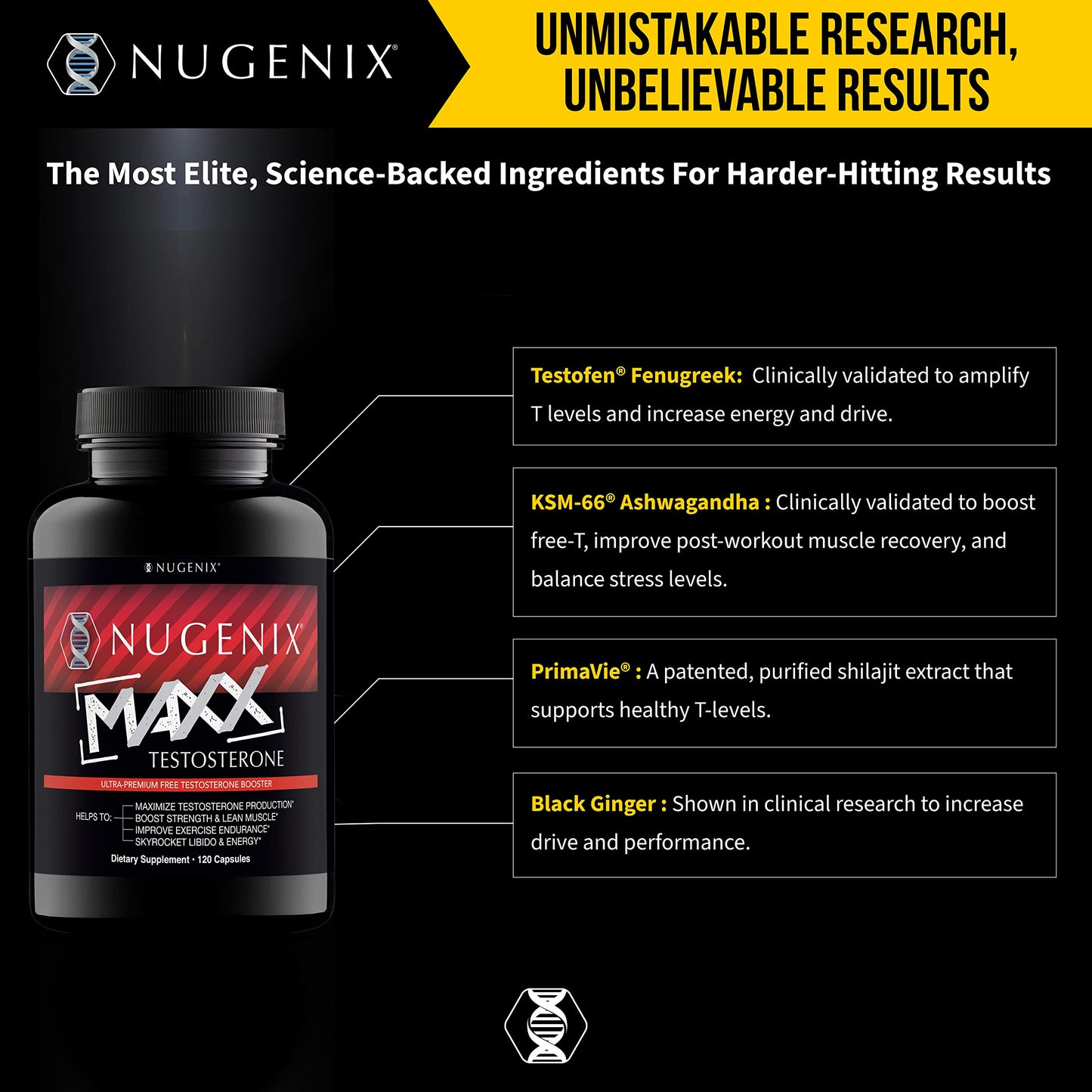 Nugenix Total-T Maxx Capsule, 120 Count