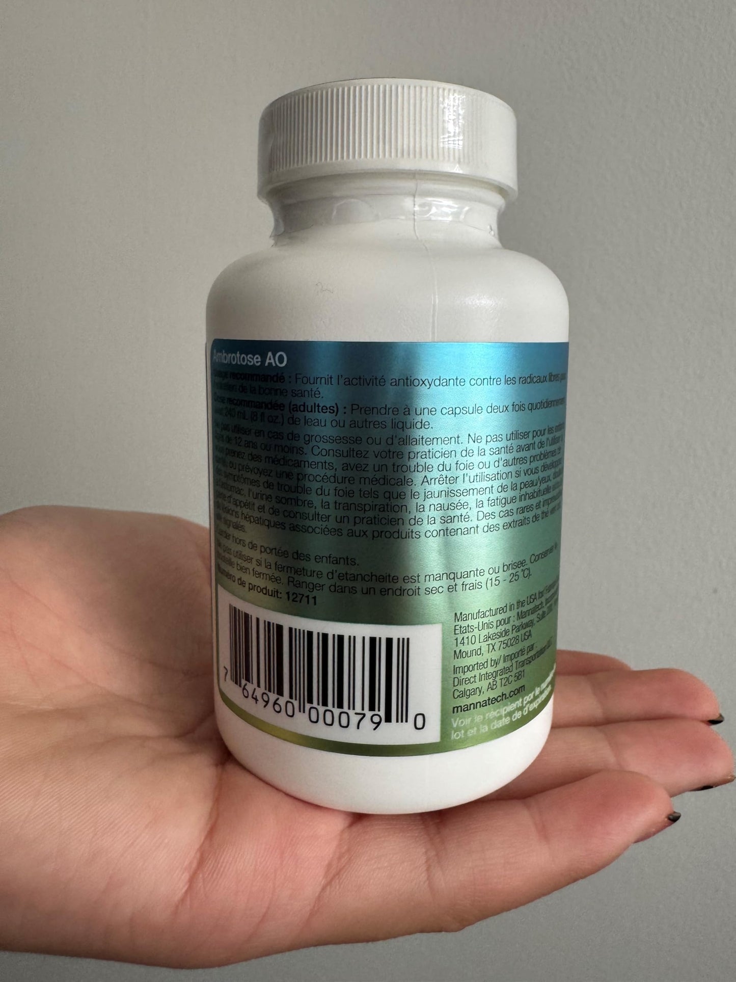 Mannatech Ambrotose AO Capsules 60