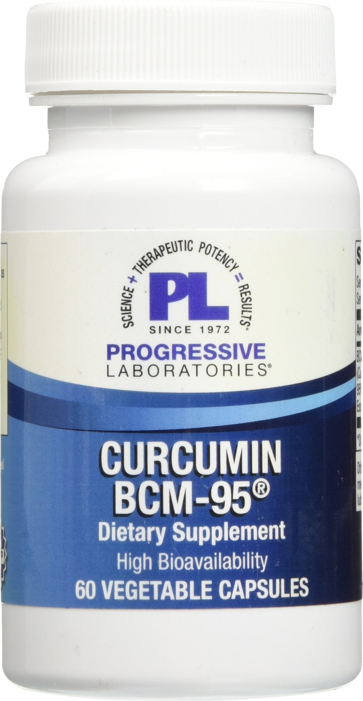 Progressive Labs Curcumin BCM-95 60c Capsule 1 Count