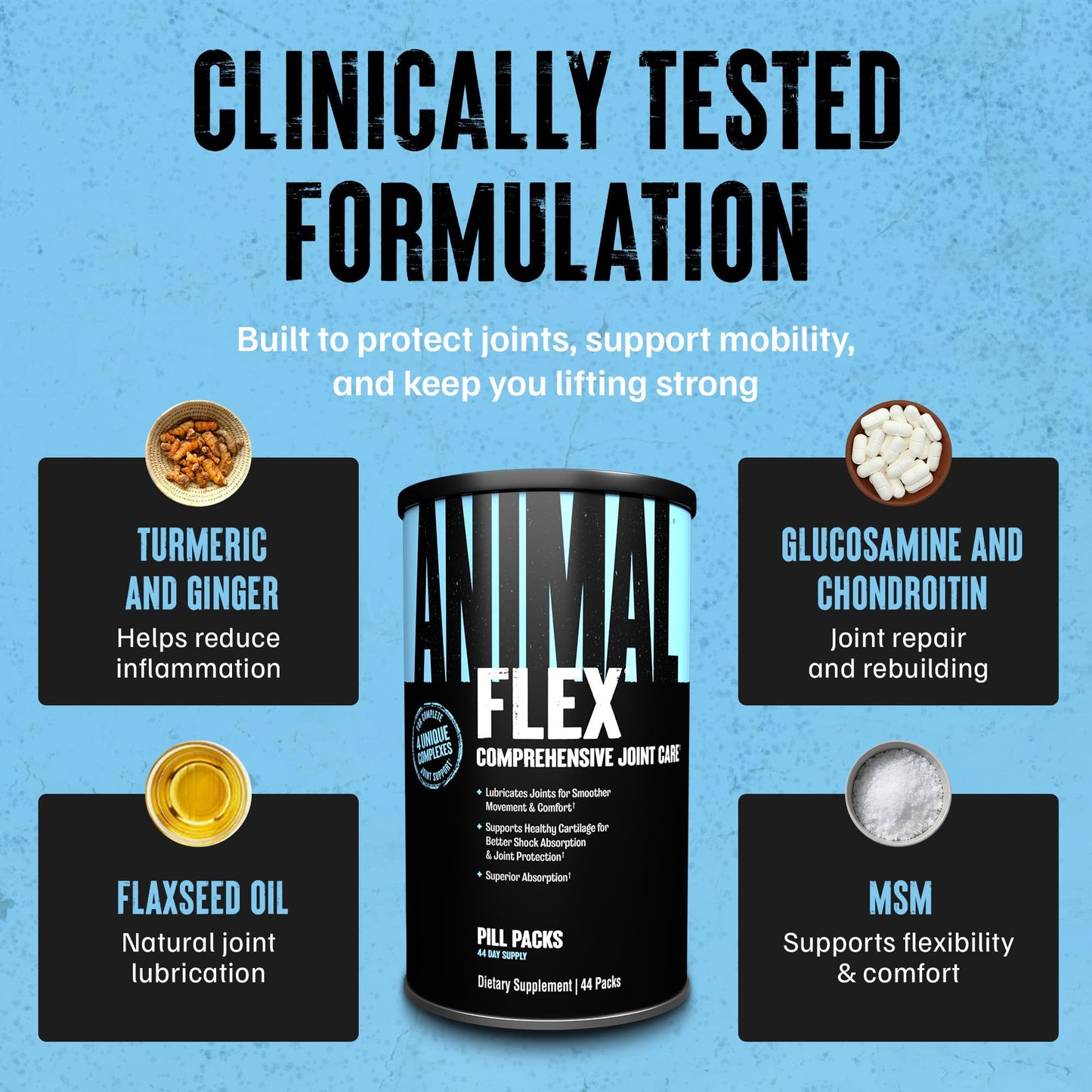 Animal Flex Tablet, 44 Servings