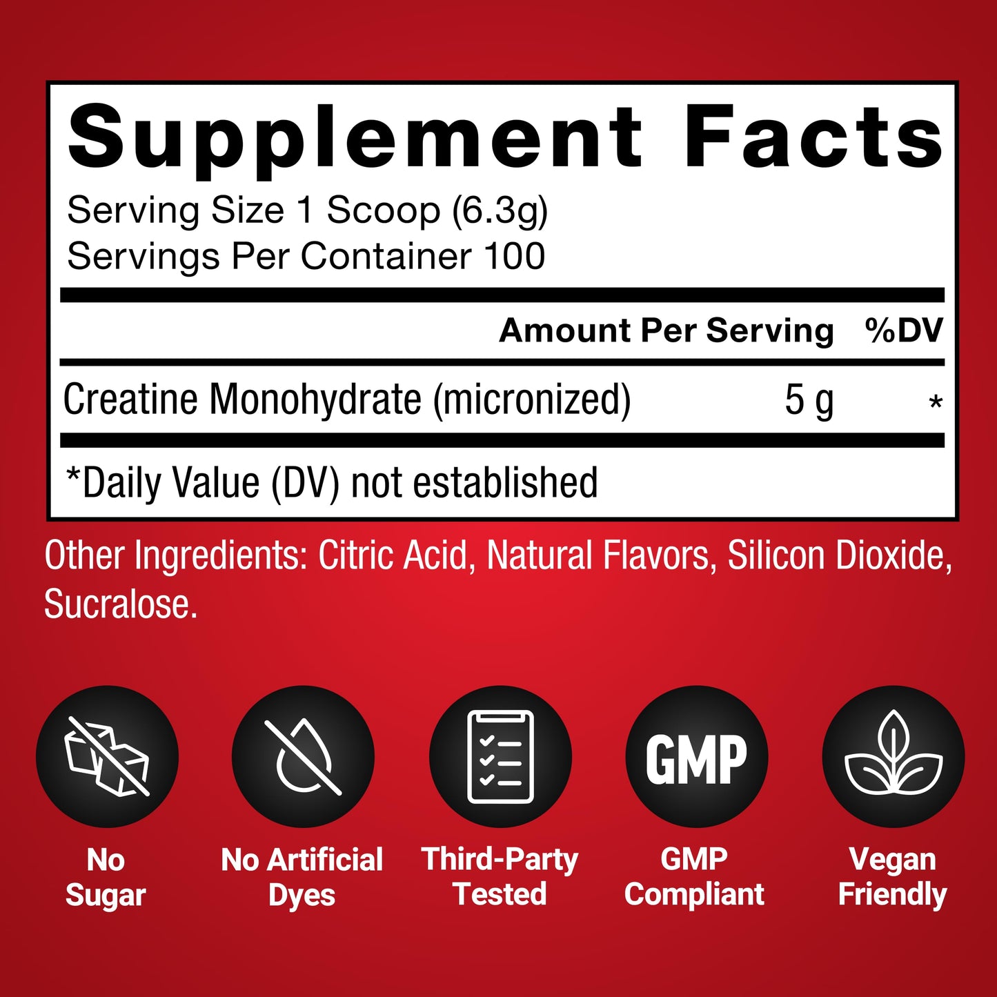 Force Factor Creatine Monohydrate Powder Raspberry Lemonade 21.9