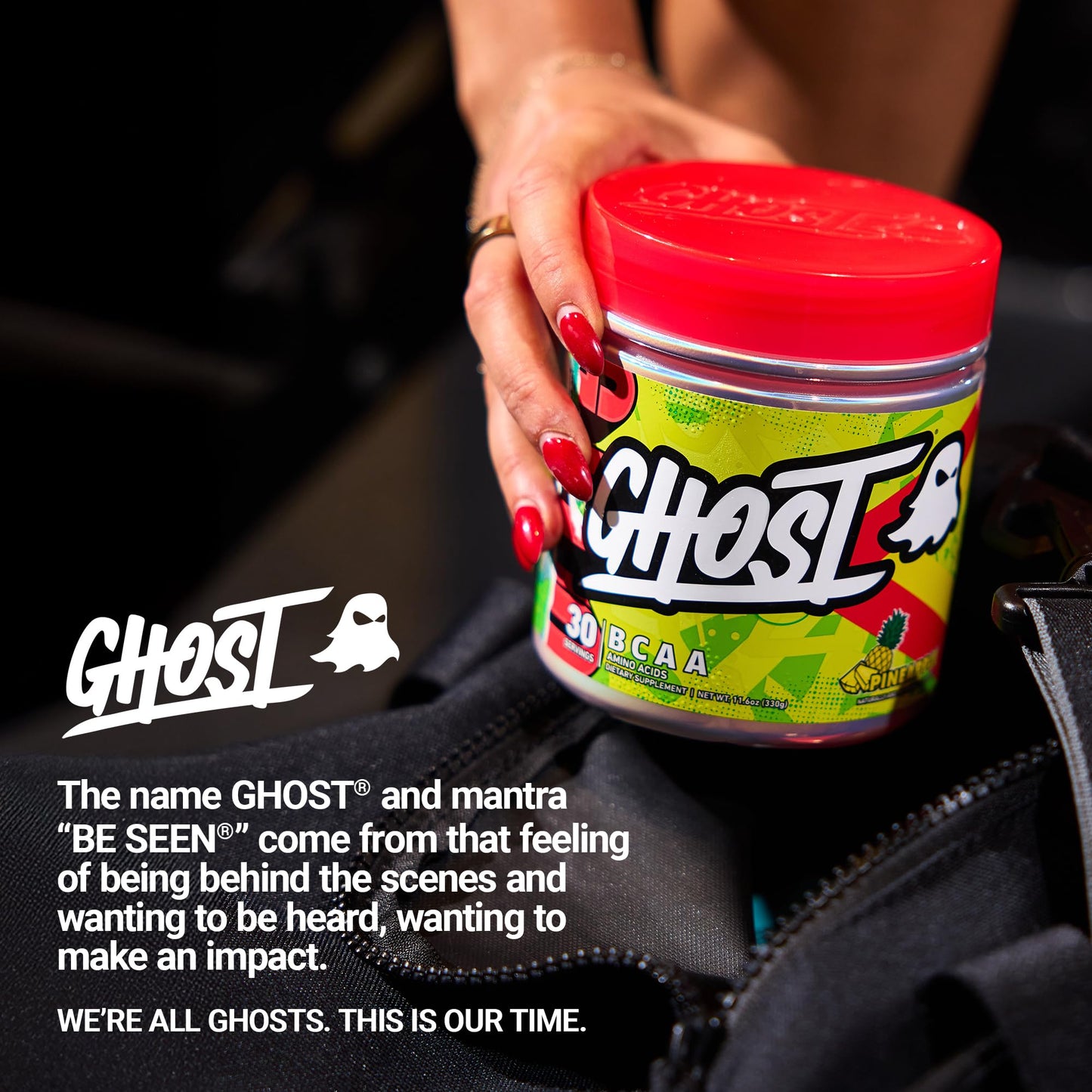 GHOST BCAA Powder 11.6 Ounce