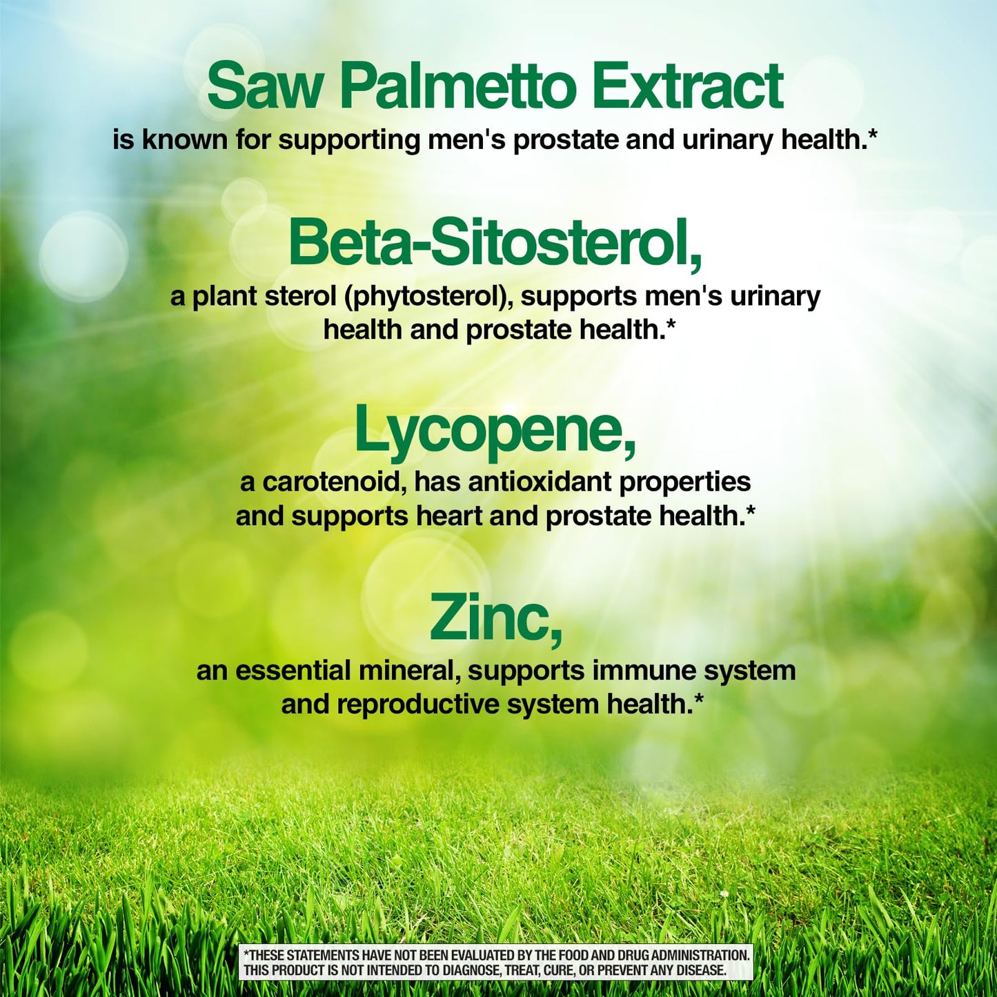 Nature's Wonder Men's Prostate Formula with Saw Palmetto Softgel 200 Count