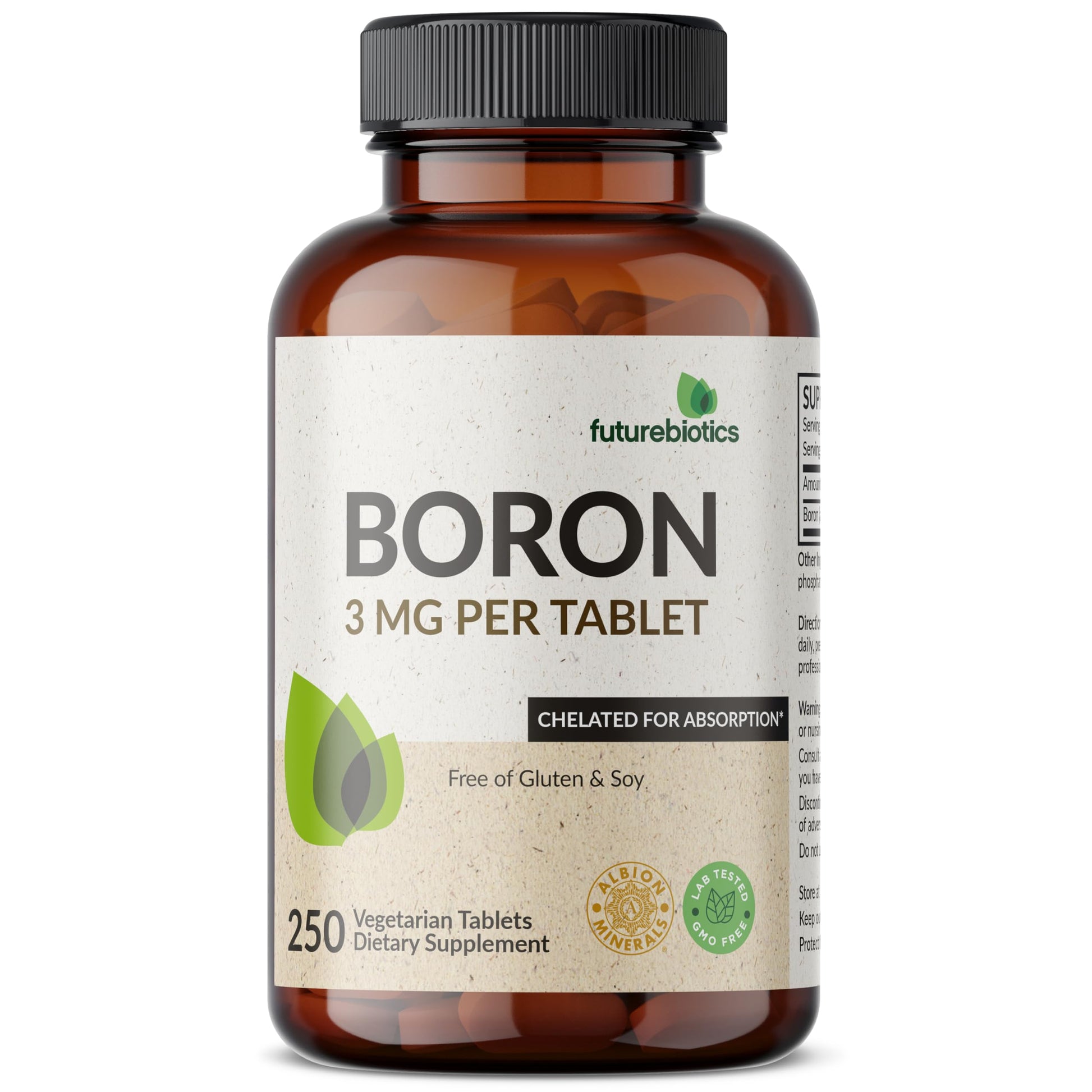 Futurebiotics Boron 3mg, 250 Tablets