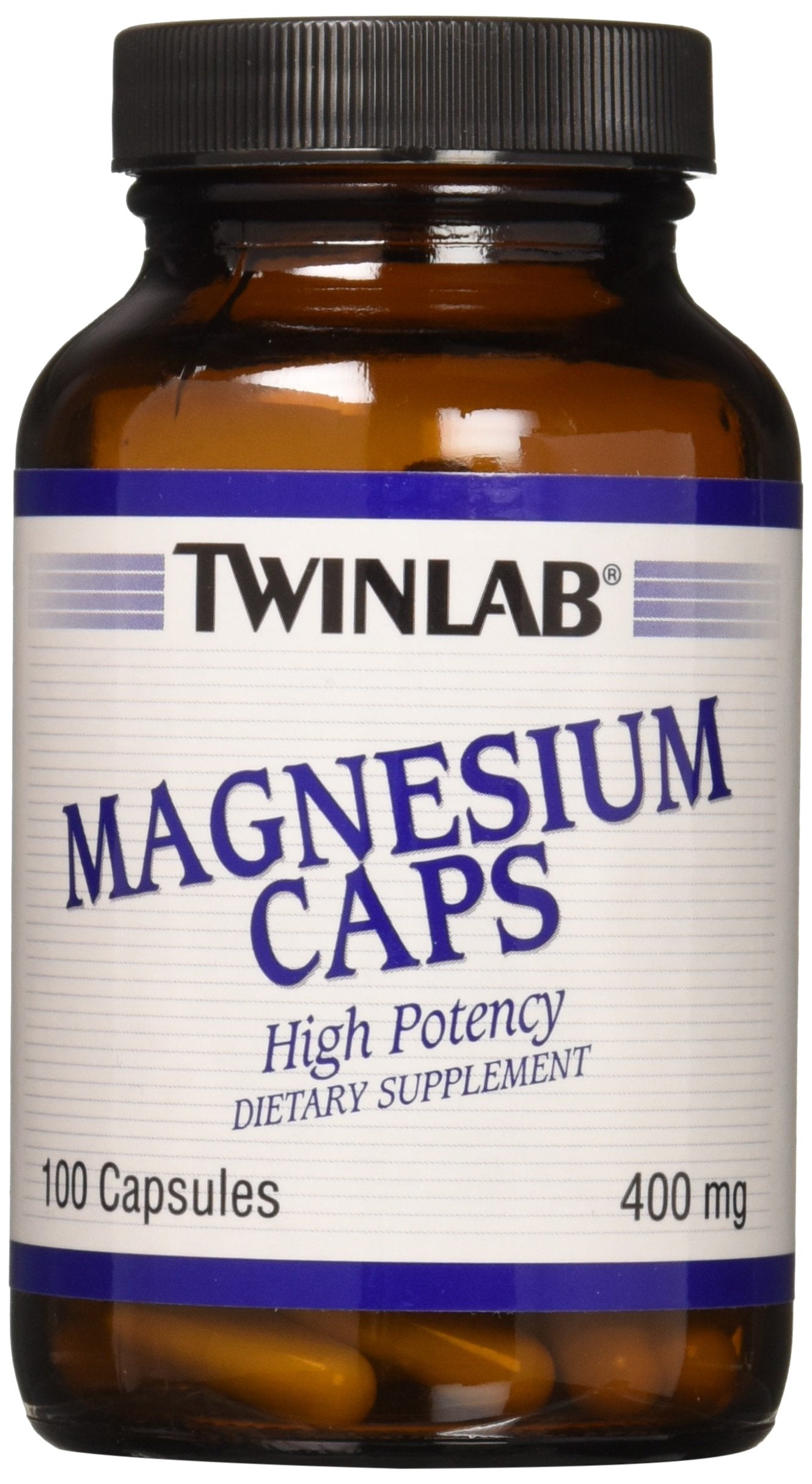 Twinlab Magnesium 400 mg Capsules, 100 Capsules
