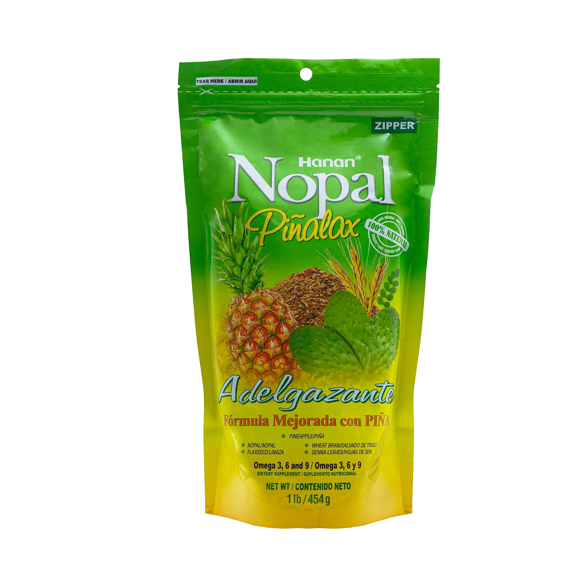 PIÑALAX Nopal High Fiber Blend Powder 96
