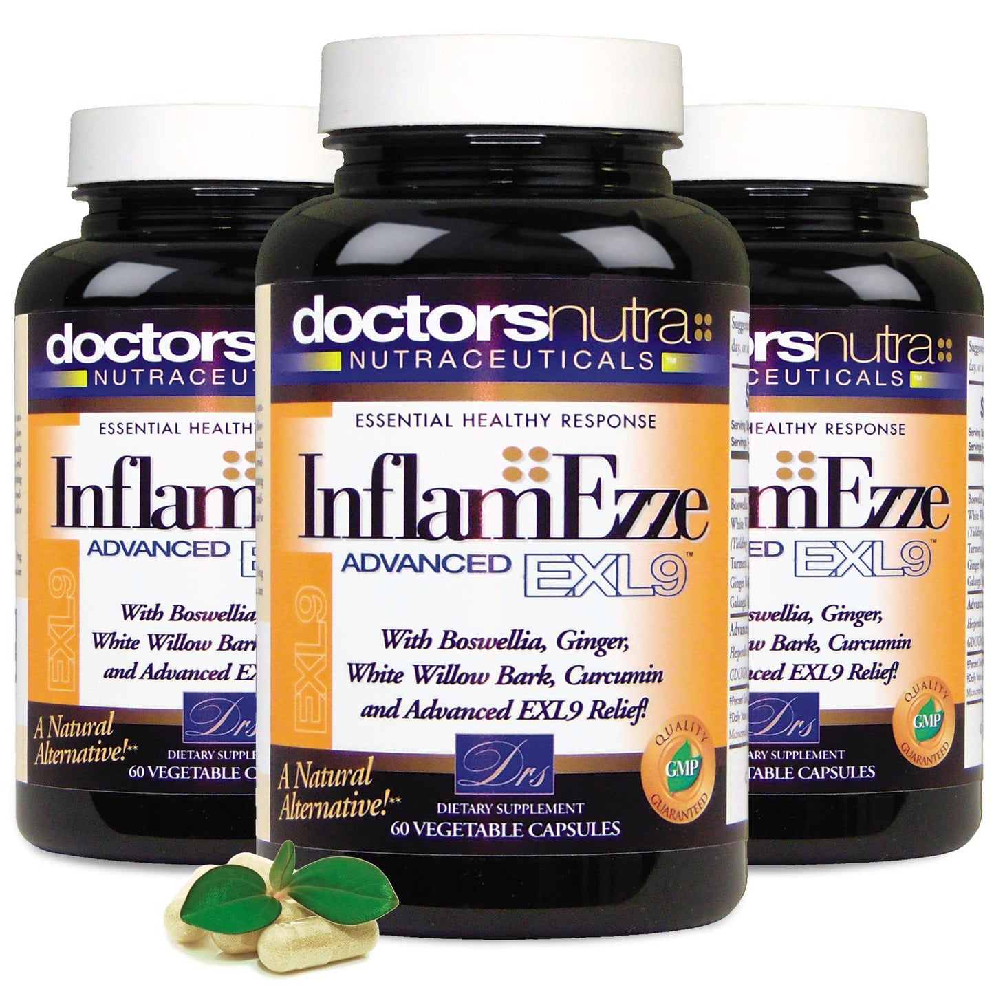 Doctors Nutra Nutraceuticals InflamEzze 120 Capsules