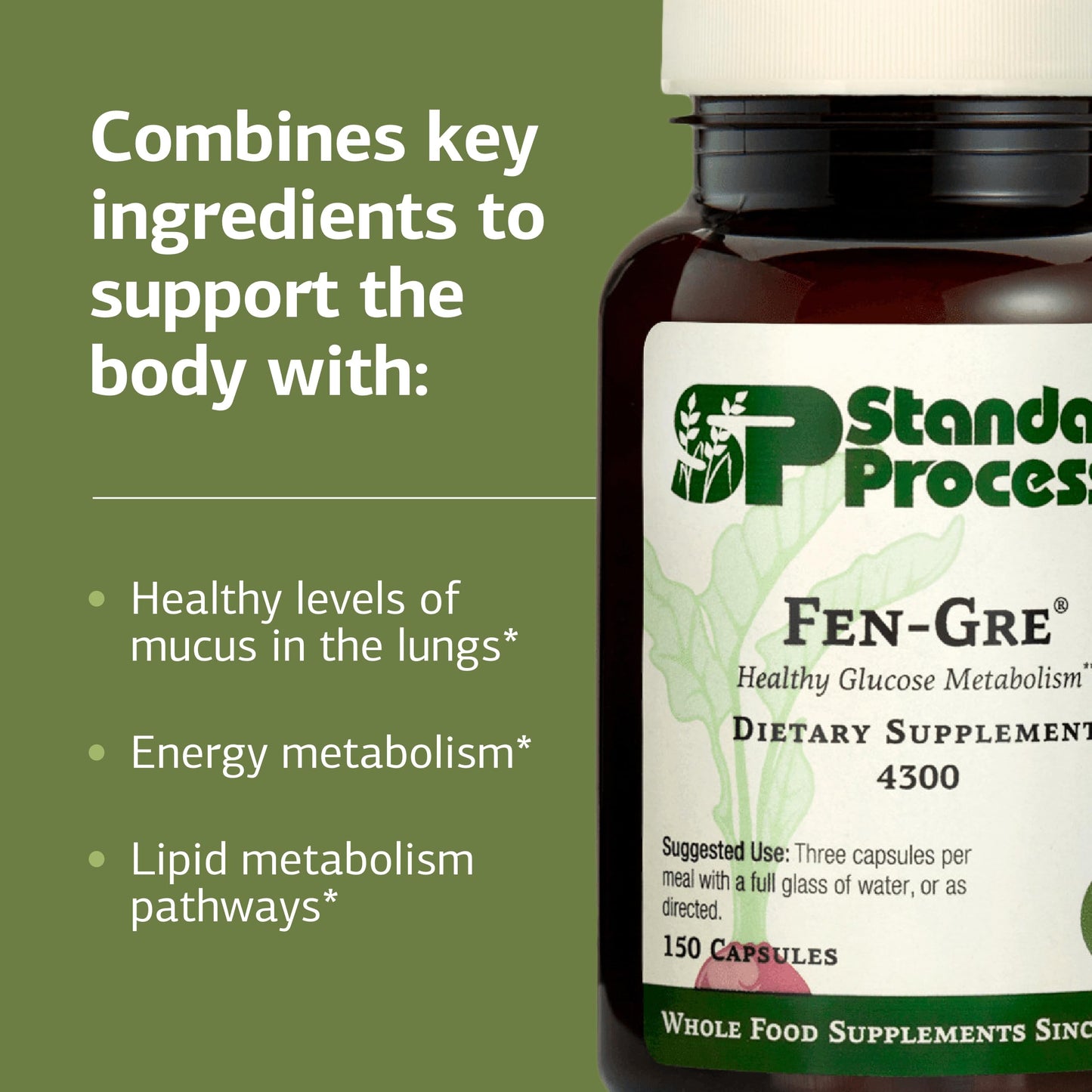 Standard Process Inc. Fen-Gre Capsules 150