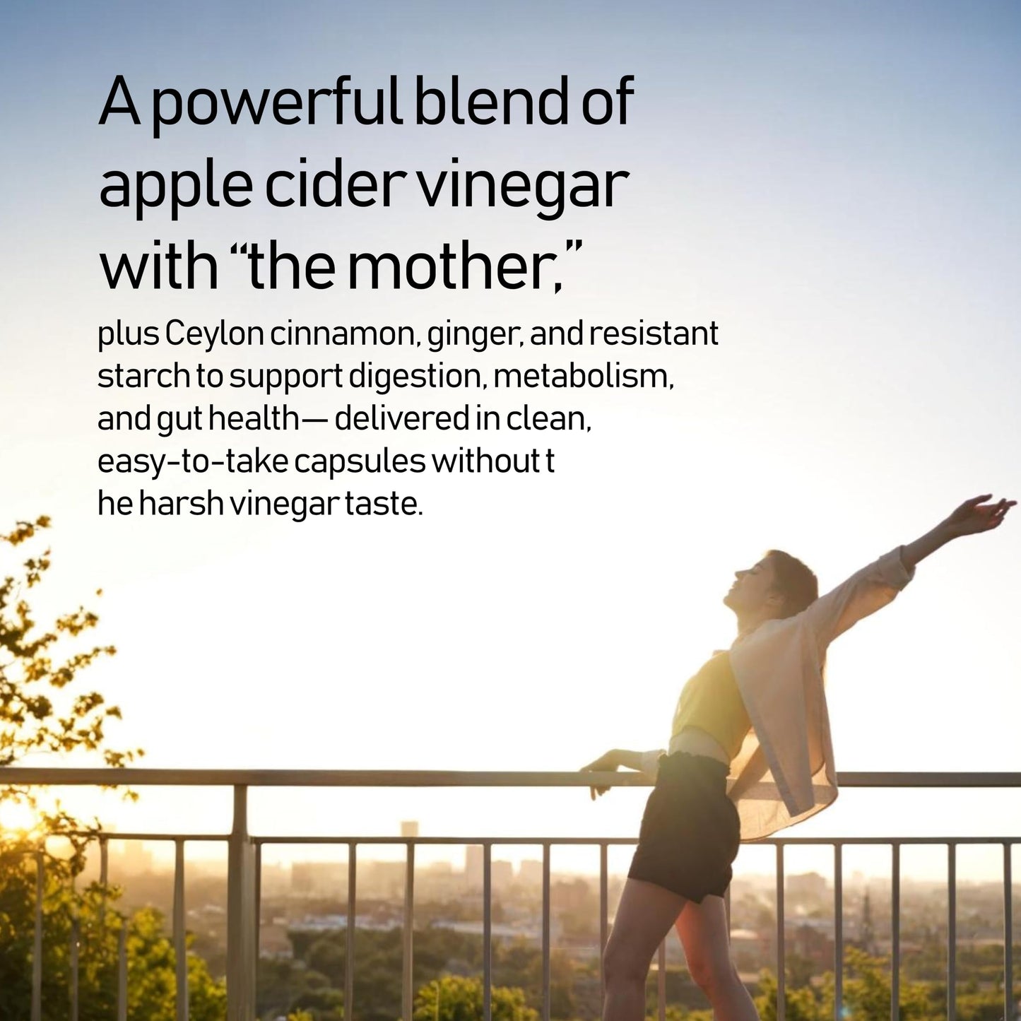 NANOWELL Apple Cider Vinegar Max with The Mother Detox & Wellness Supplement Capsule, 150 Count
