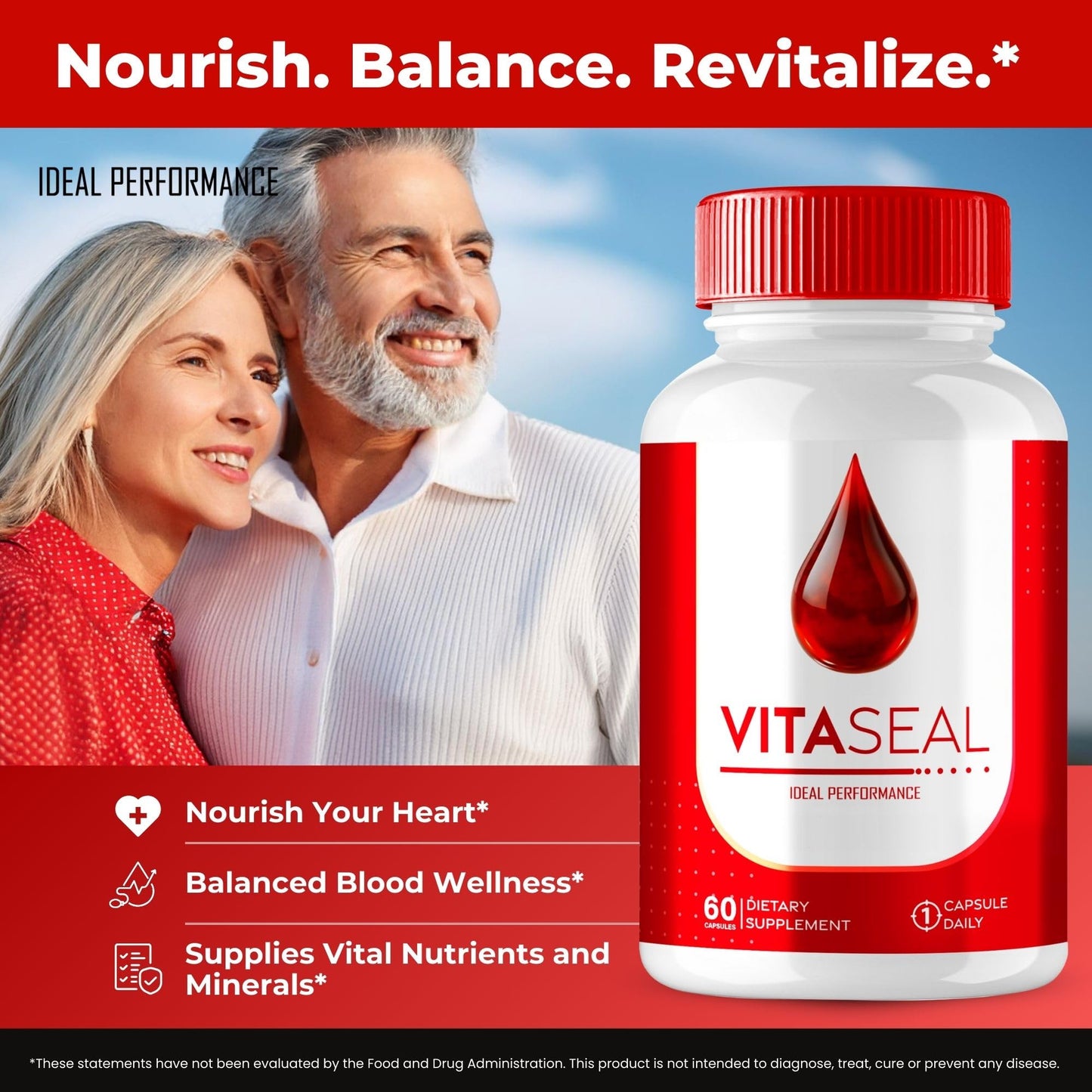IDEAL PERFORMANCE Vitaseal Capsules 120 Count