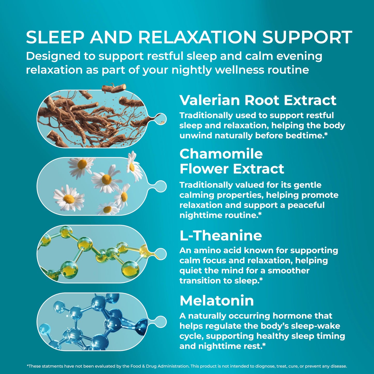 PUREHEALTH RESEARCH Sleep Formula Capsule, 60 Capsules
