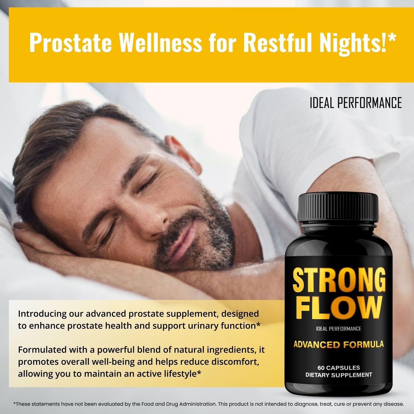 Ideal Performance Strong Flow Prostate Pills (Capsule) 180 Count