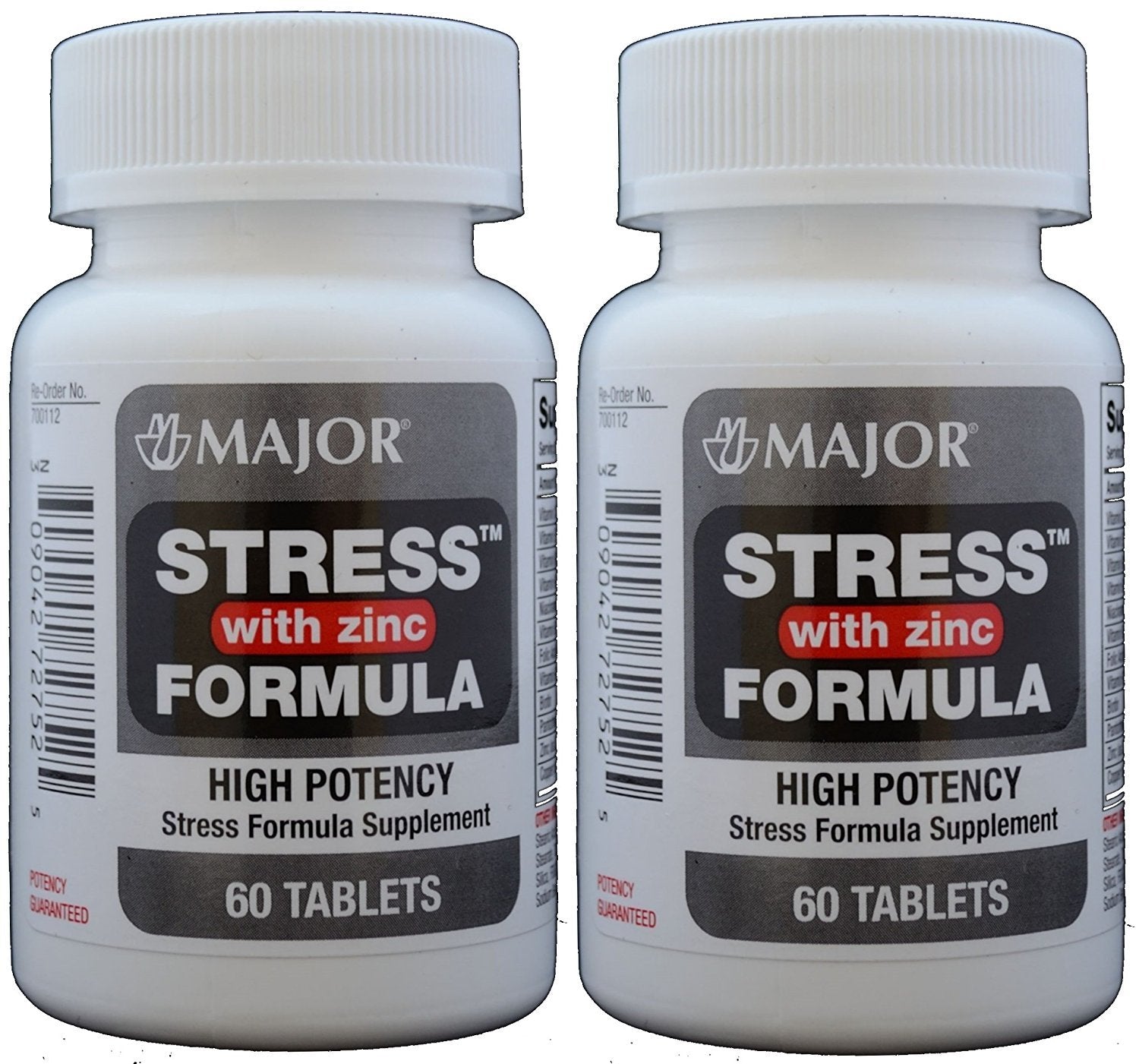 MAJOR Rugby Multivitamin with Zinc Stress Formula Tablet 120-Count