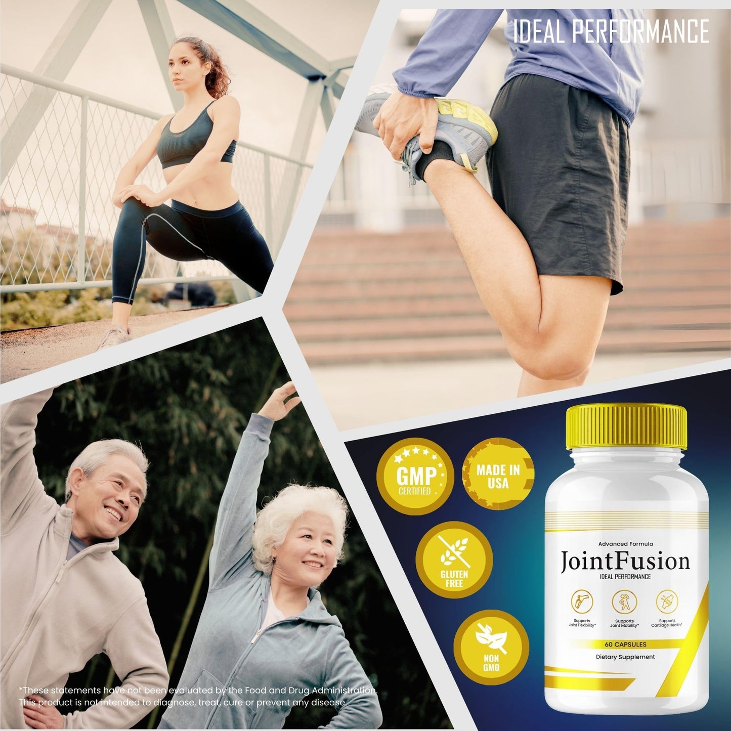IDEAL PERFORMANCE Joint Fusion Pills Capsules 120 Count