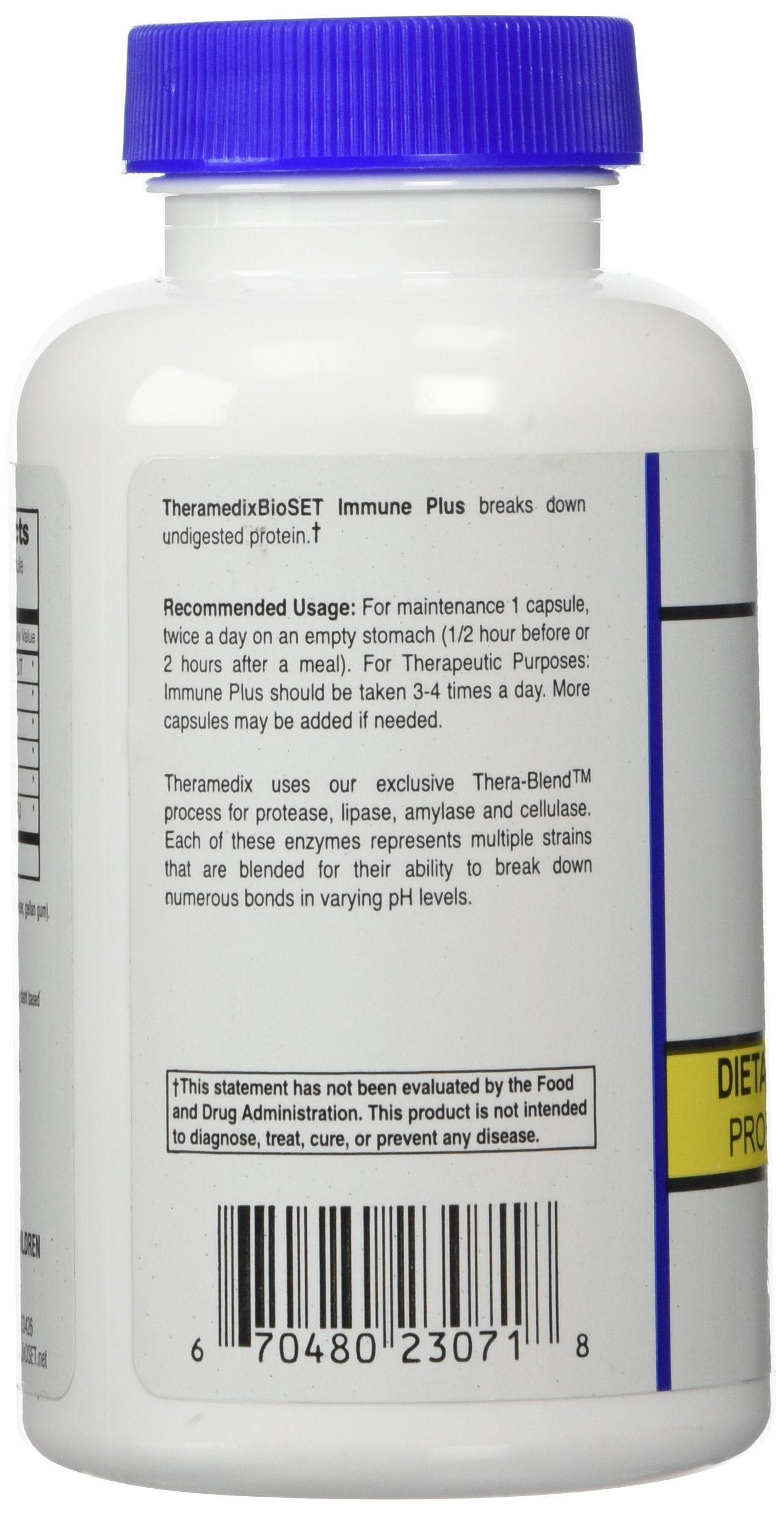 Theramedix BioSet Immune Support Capsule 120