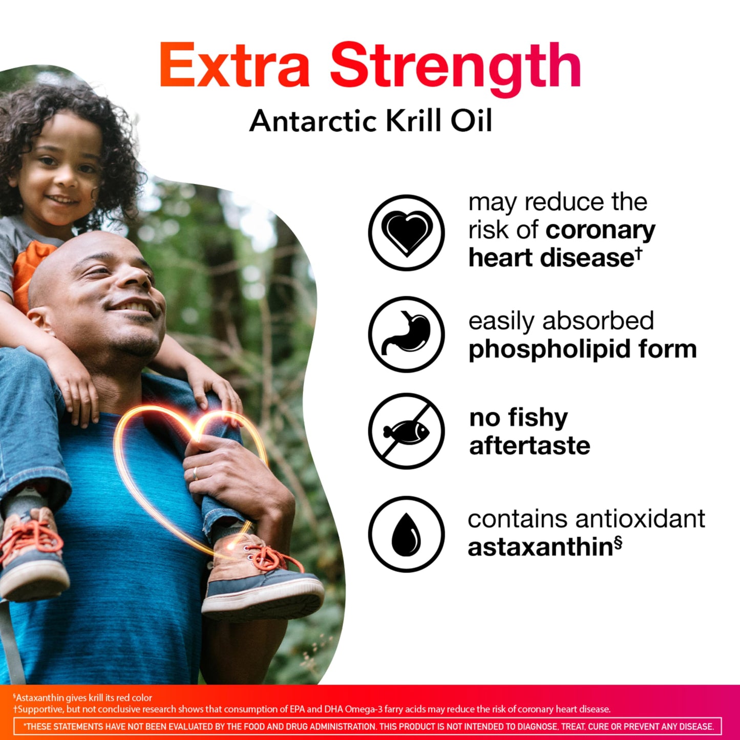 MegaRed Antarctic Krill Oil 500mg Omega-3 Fatty Acids Softgels, 90 Count