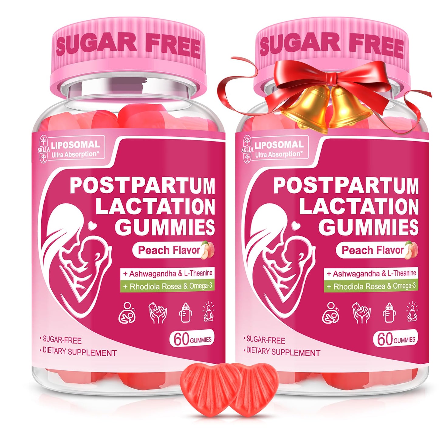 SKLIA Liposomal Lactation Supplement Gummies, 120 Gummies