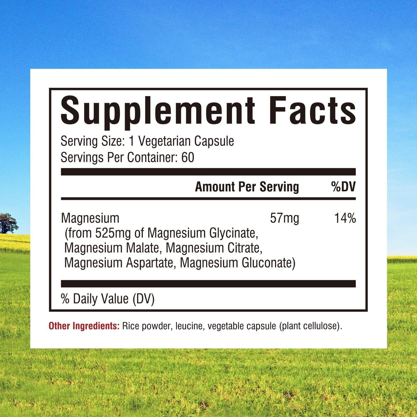 Innate Vitality Magnesium Complex 5-in-1 Formula Capsules, 60 Count