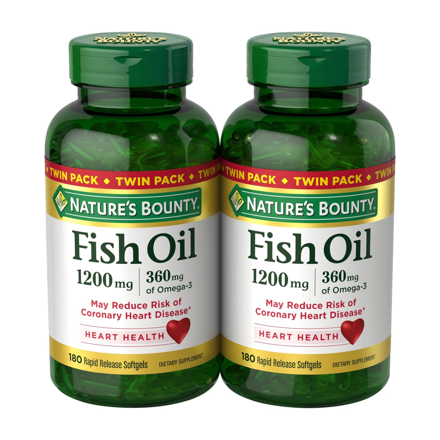 Nature's Bounty Fish Oil Softgel 360 Count